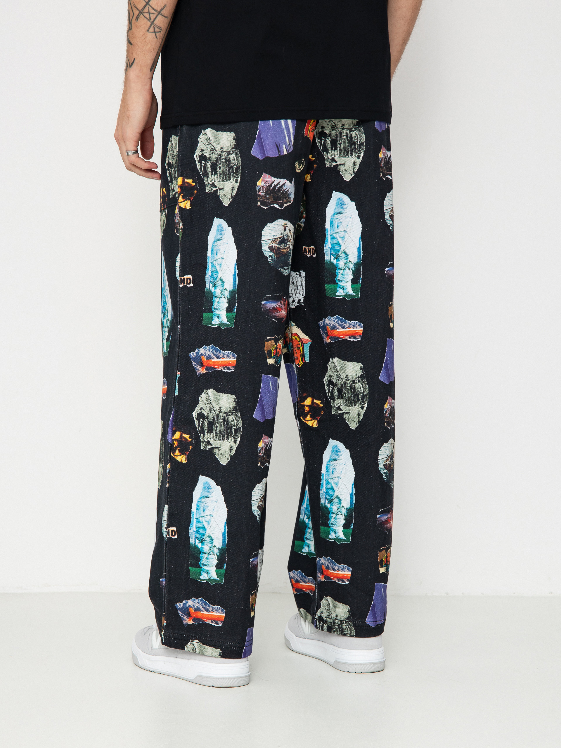 Poetic Collective Pants Painter (and collage)