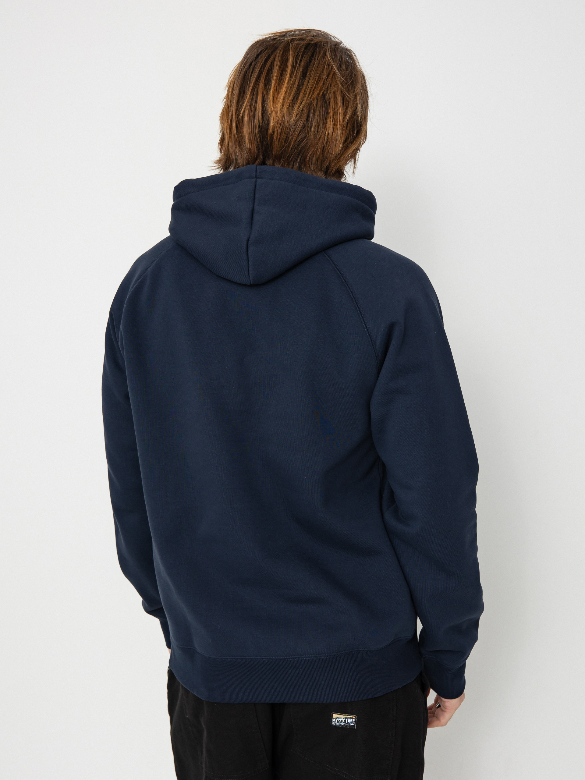 Carhartt WIP Chase HD Hoodie - navy blue (mizar/gold)