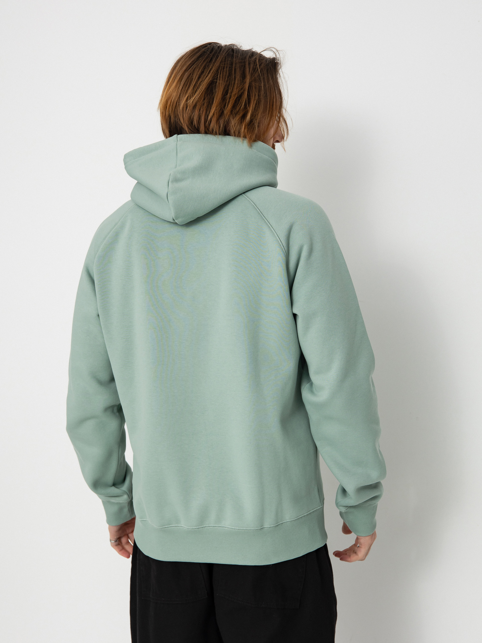 ★ドイツ発*carhartt WIP*新作*Chase ZIPフーディ/Frosted-green Carhartt WIP Chase HD Hoodie - green (frosted green/gold)