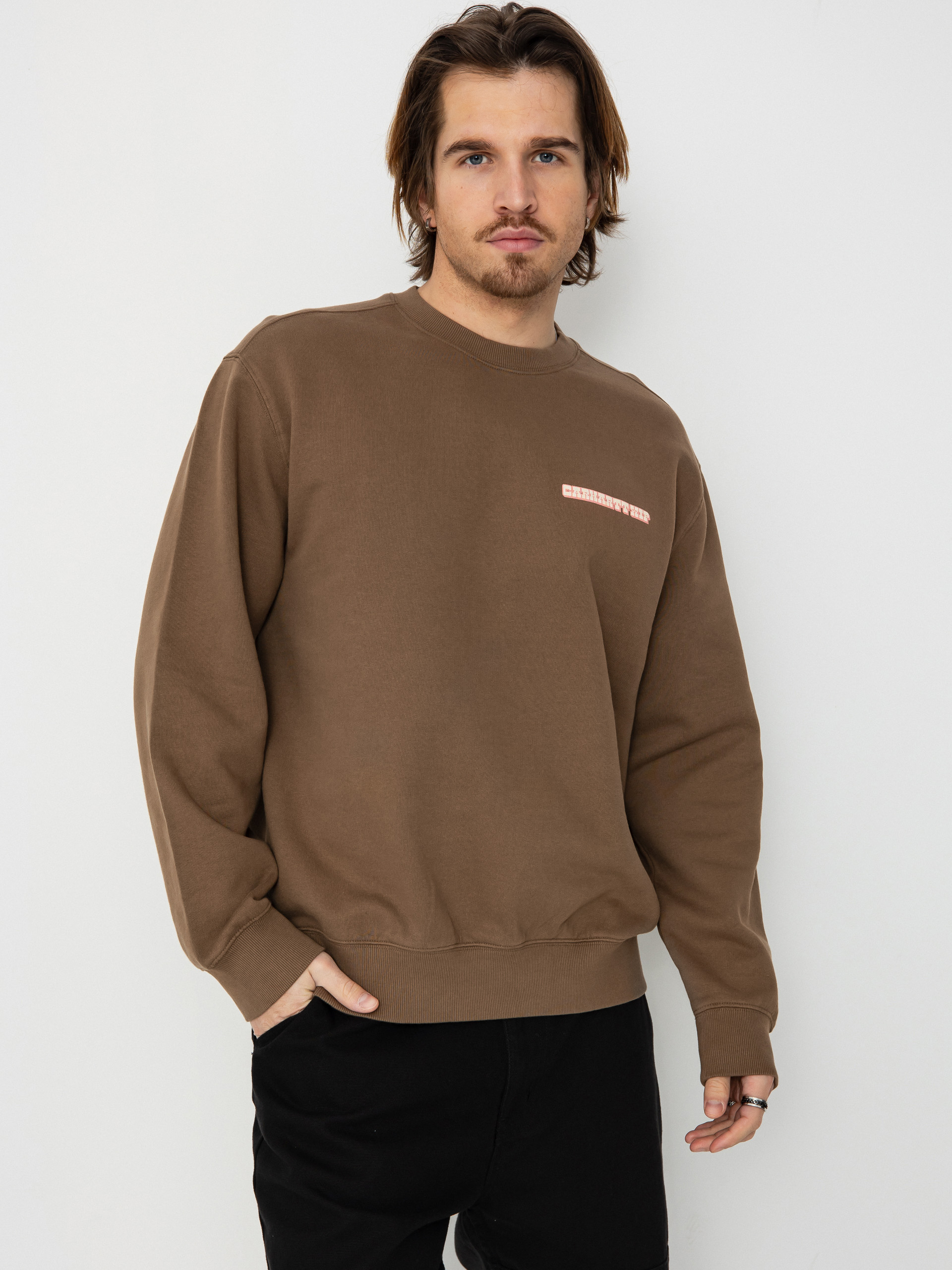 Carhartt WIP Greatest Flicks Sweatshirt - brown (coconut)