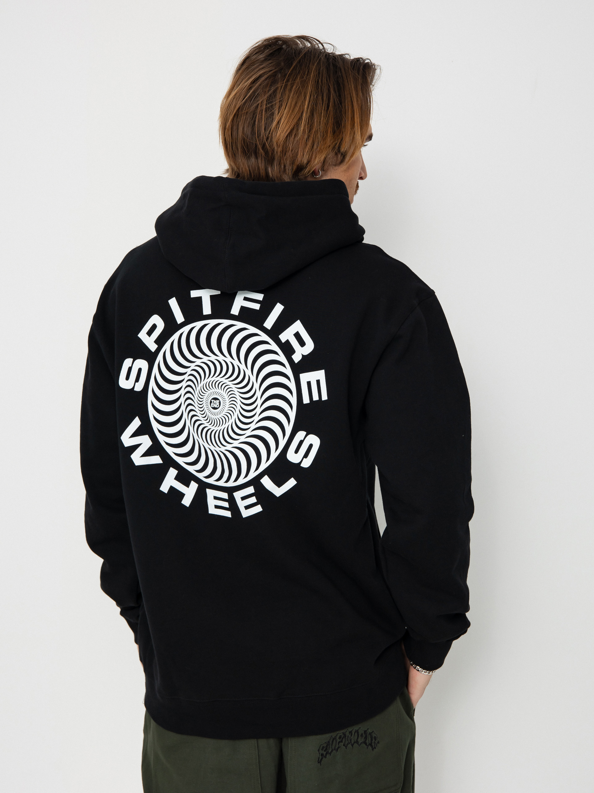 Spitfire Hoodie Cls 87 Swirl HD (black/white)