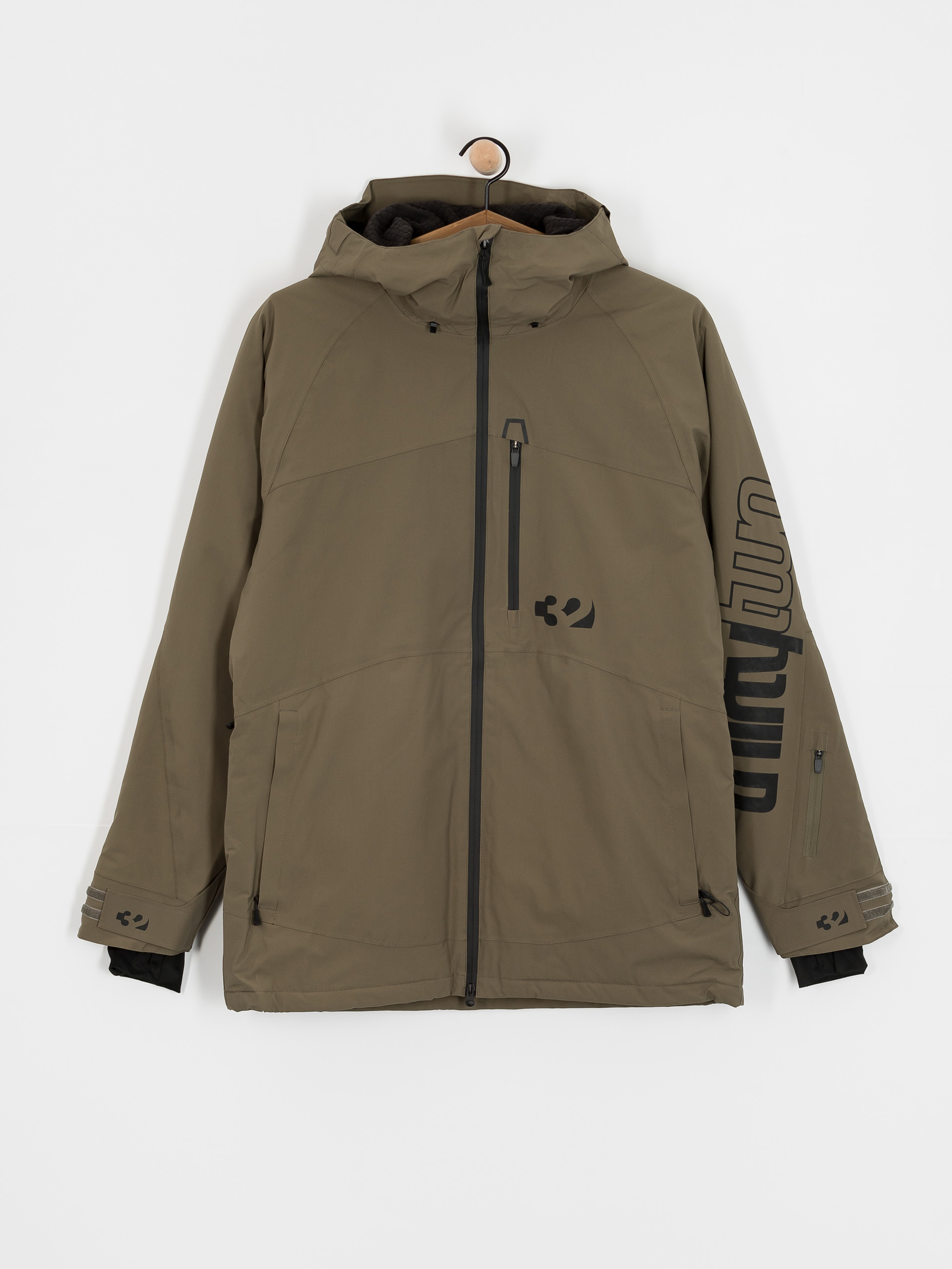thirtytwo オリーブジャケット フード付き thirtytwo オリーブジャケット フード付き