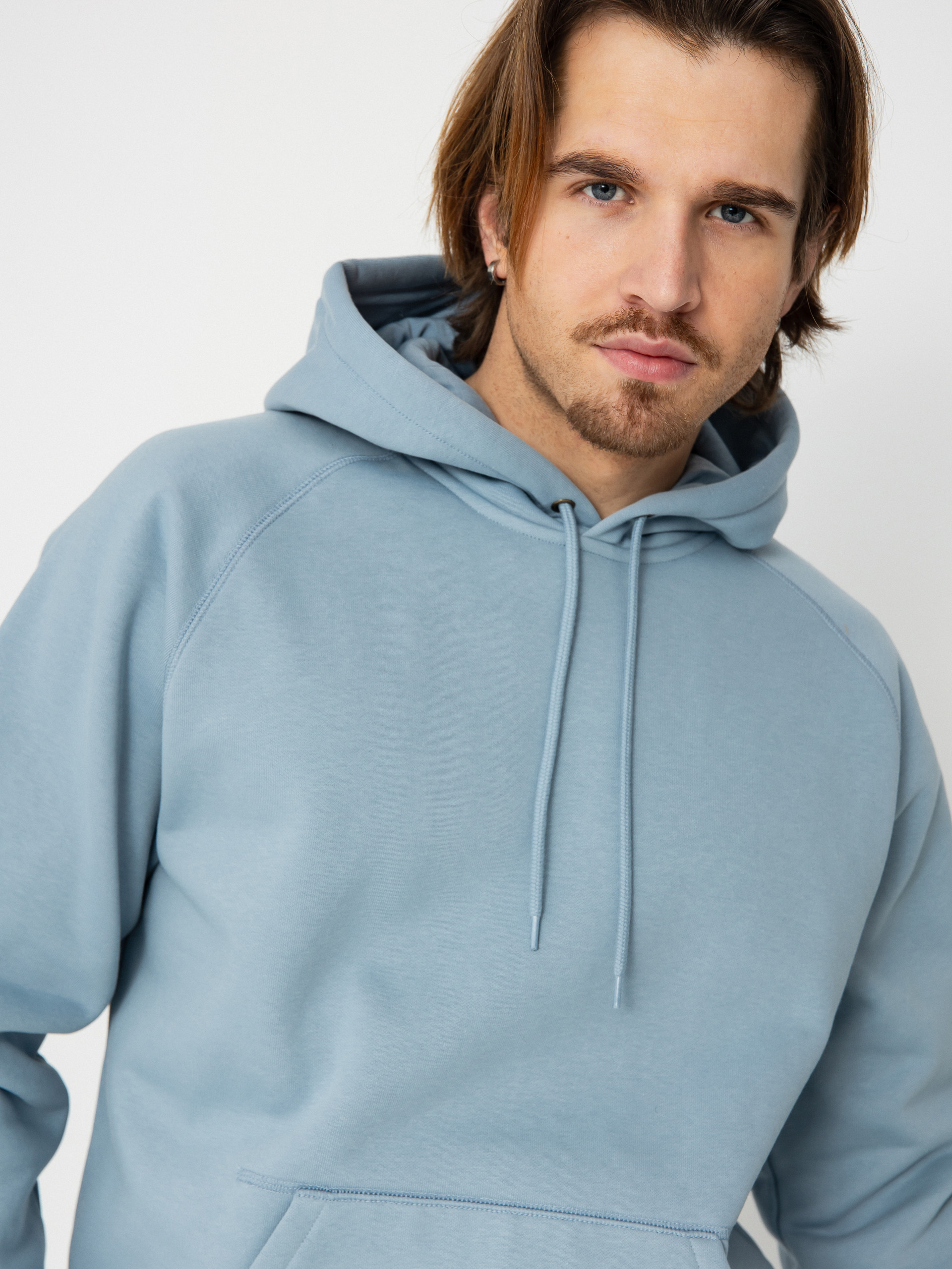 Carhartt WIP Chase HD Hoodie (frosted blue/gold)