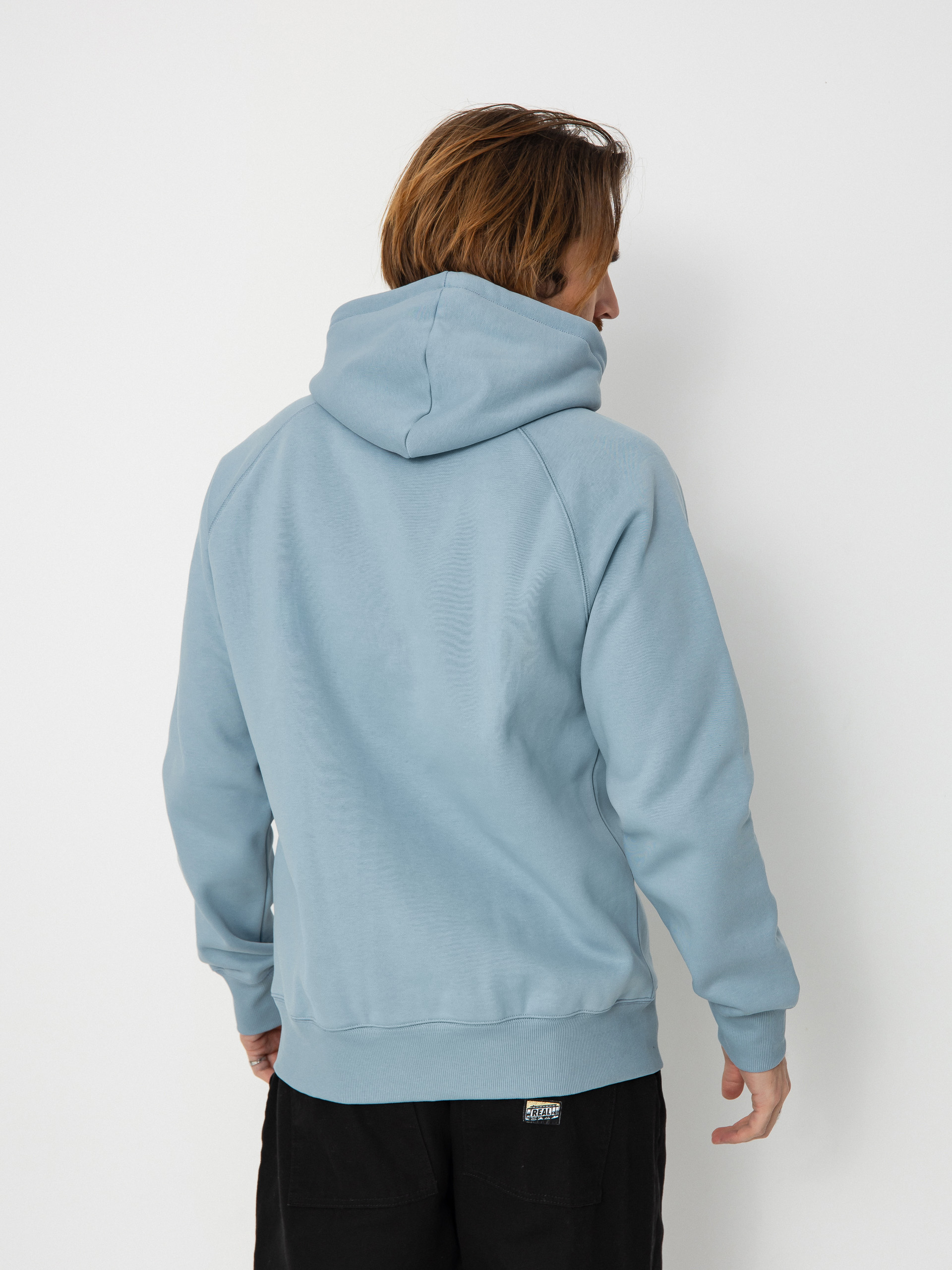 Carhartt WIP Chase HD Hoodie (frosted blue/gold)