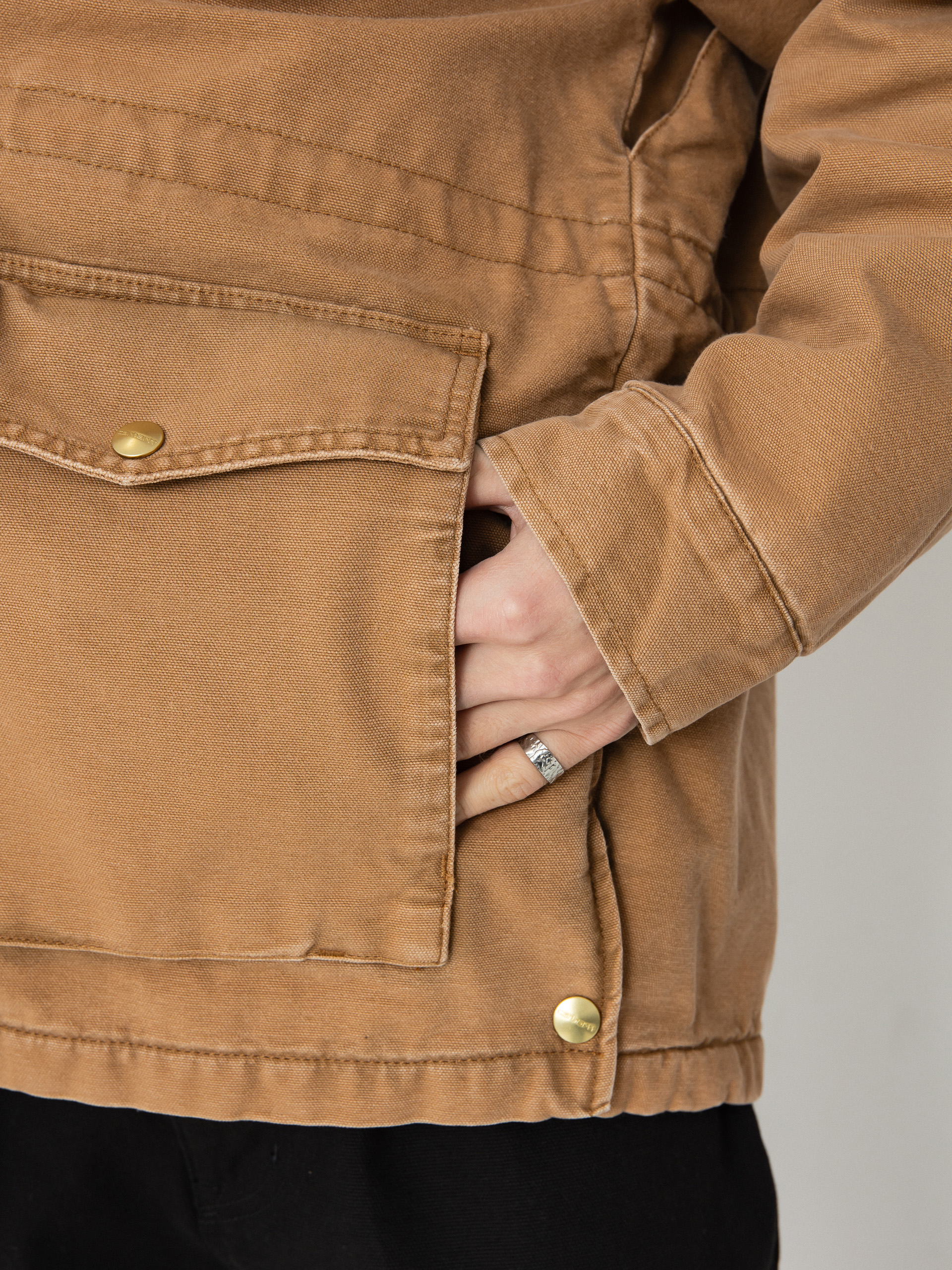 Carhartt WIP OG Santa Fe Coat Jacke (hamilton brown/tobacco)