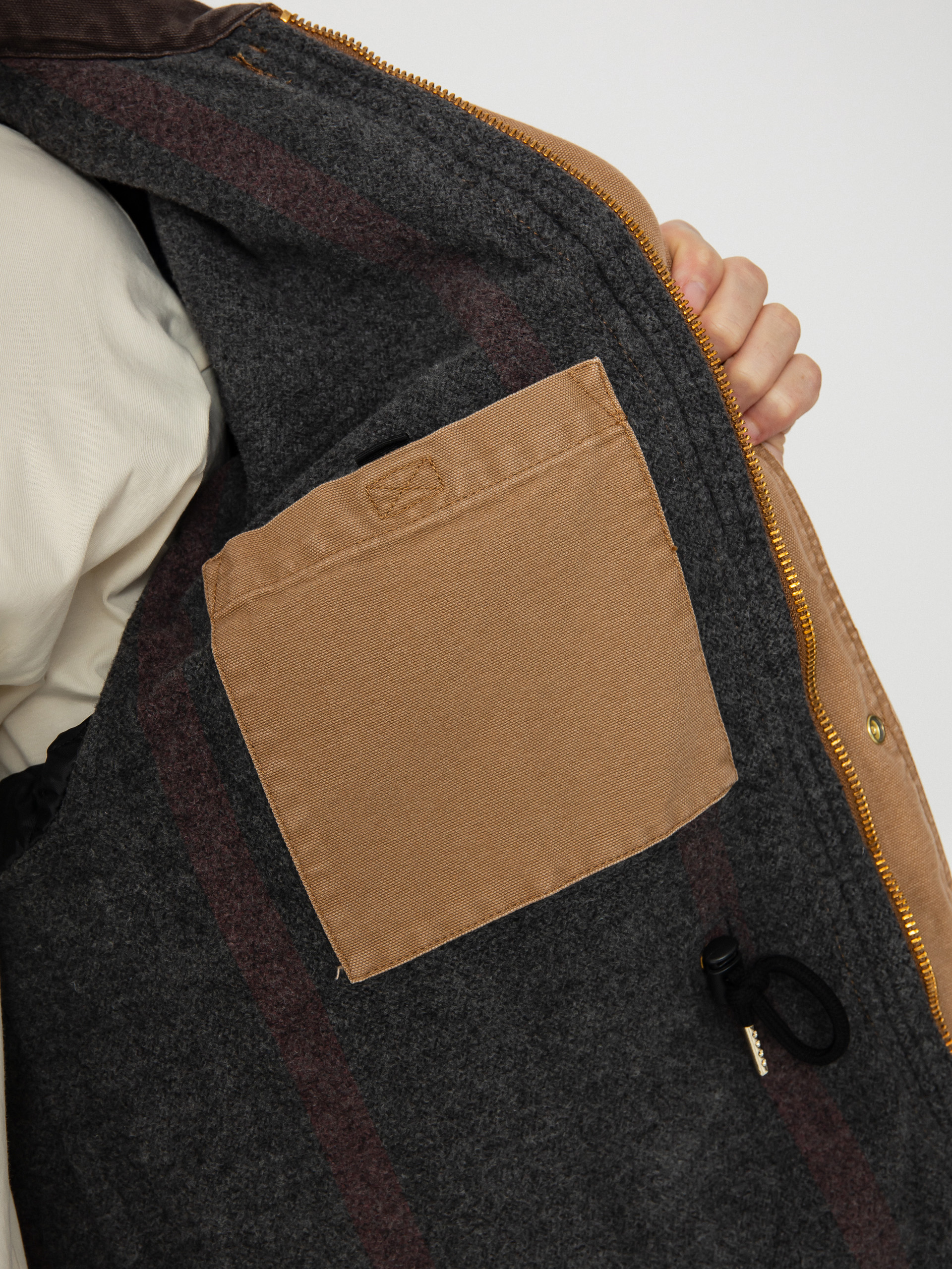 Carhartt WIP OG Santa Fe Coat Jacket (hamilton brown/tobacco)