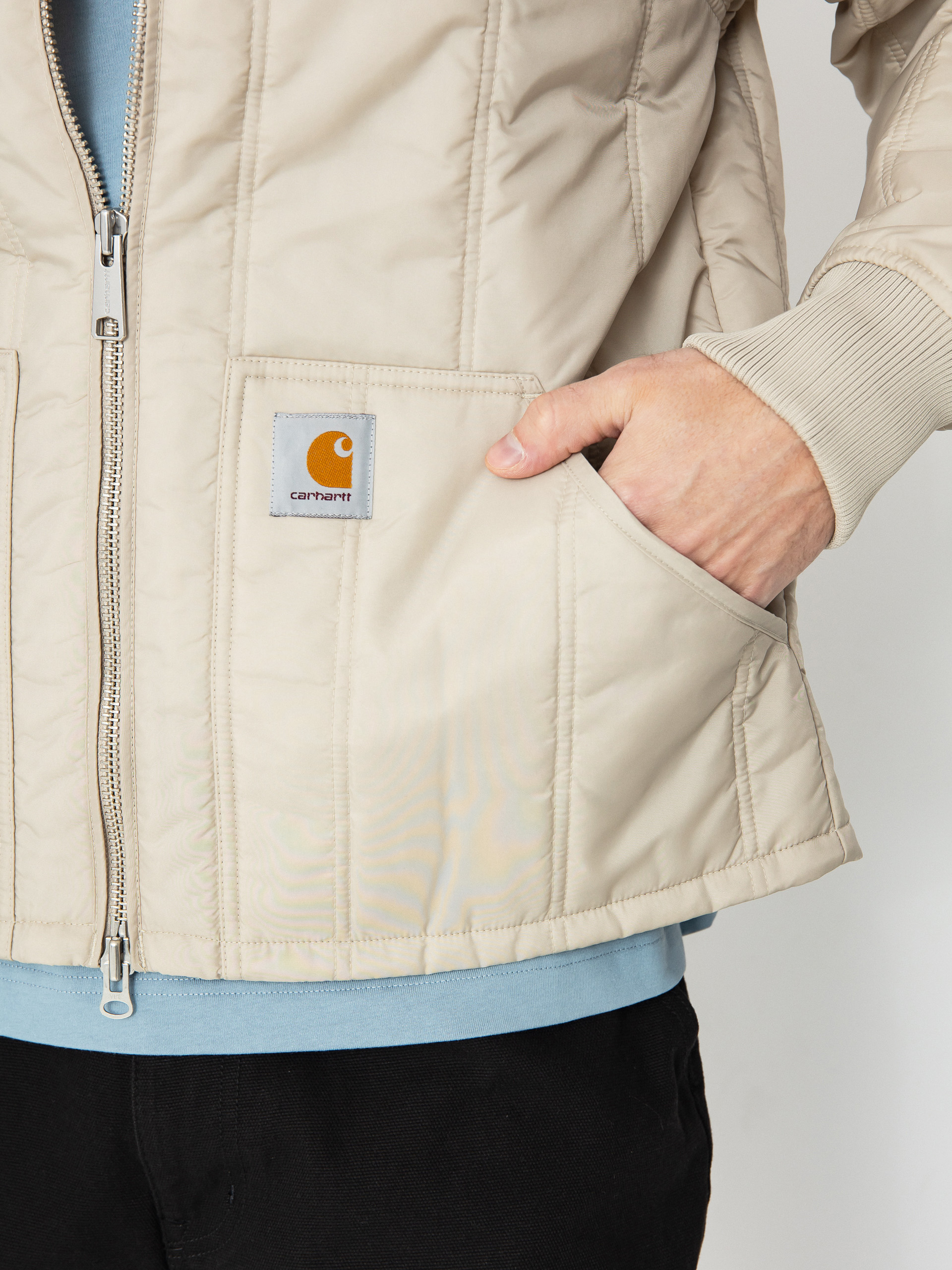 Carhartt WIP Lachlan Jacket - grey (fleur de sel)