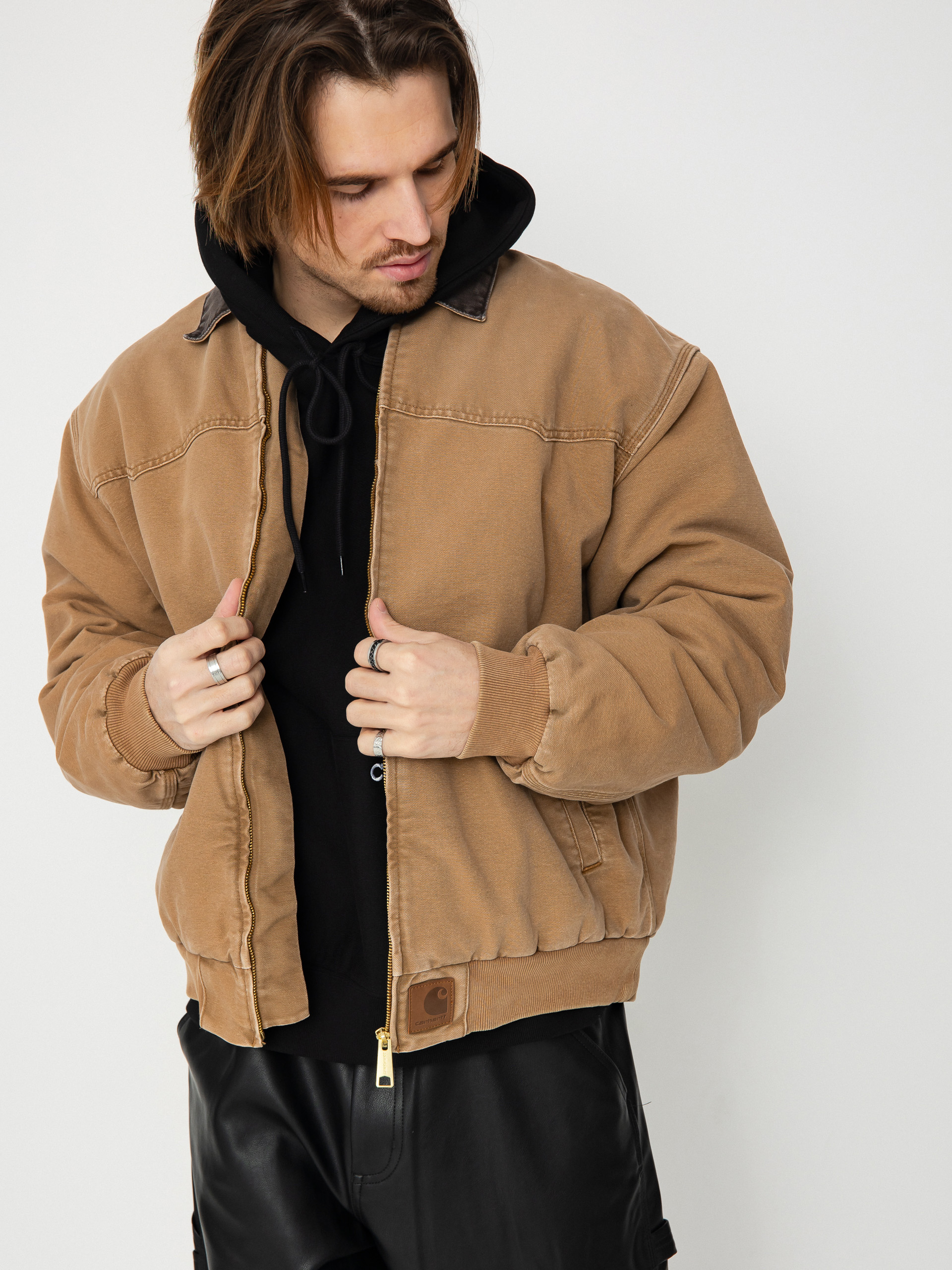 Santa Fe Braune Carhartt Jacke Herrenjacke Carhartt WIP OG Santa