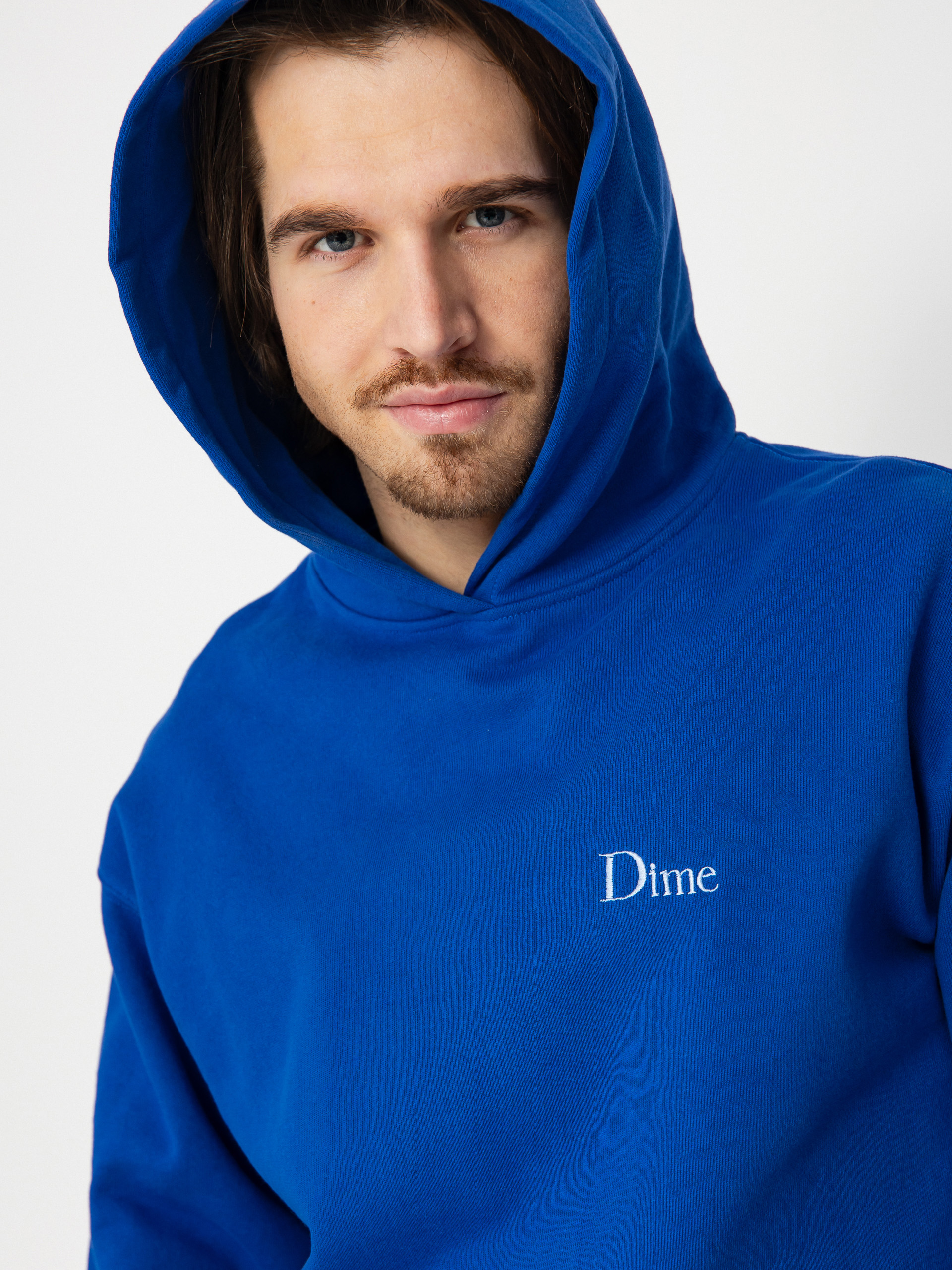 Dime Classic Small Logo HD Hoodie (navy blue)