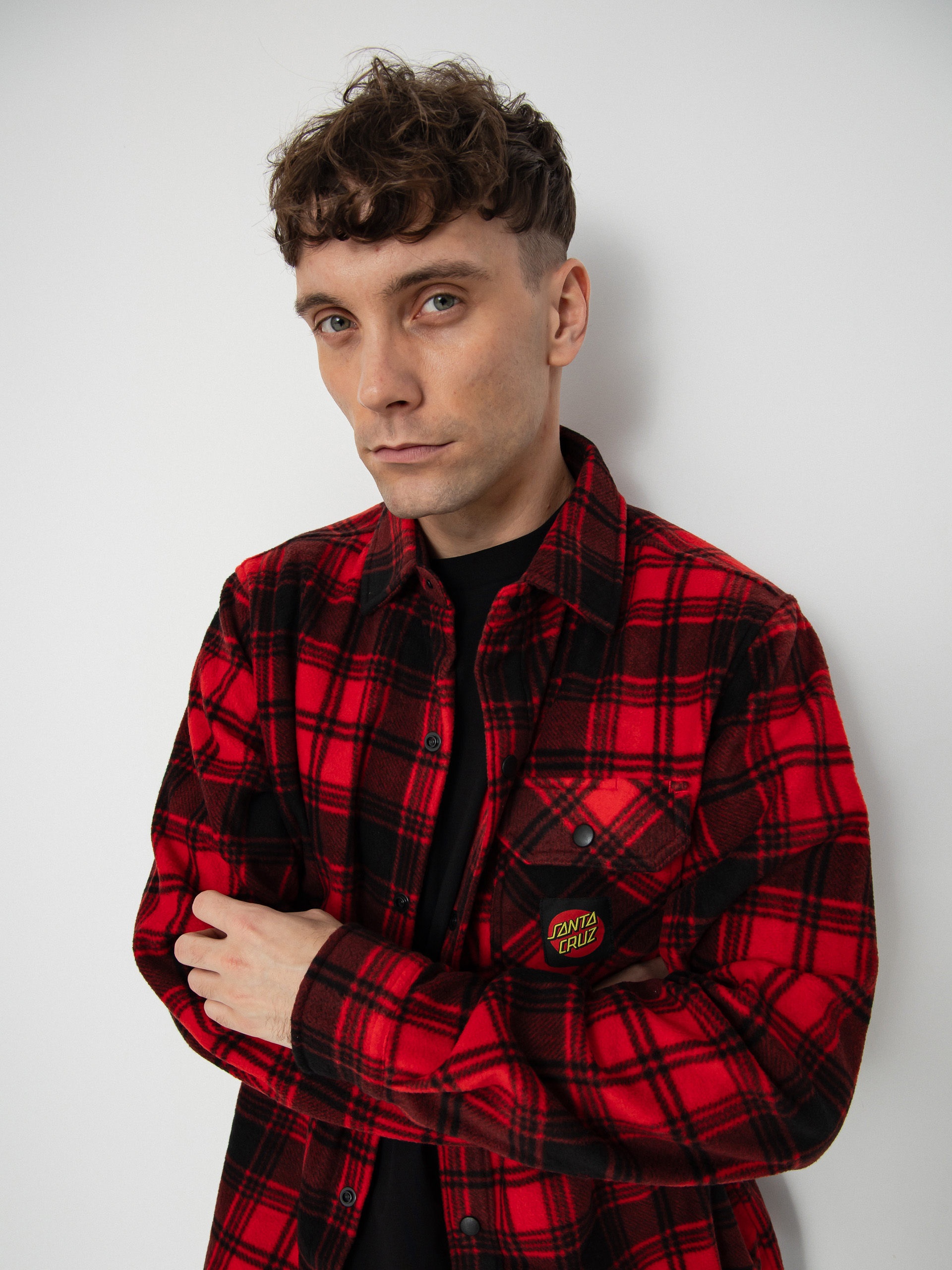 Herren Etnies Sc Flame HD Aktives Sweatshirt (red)