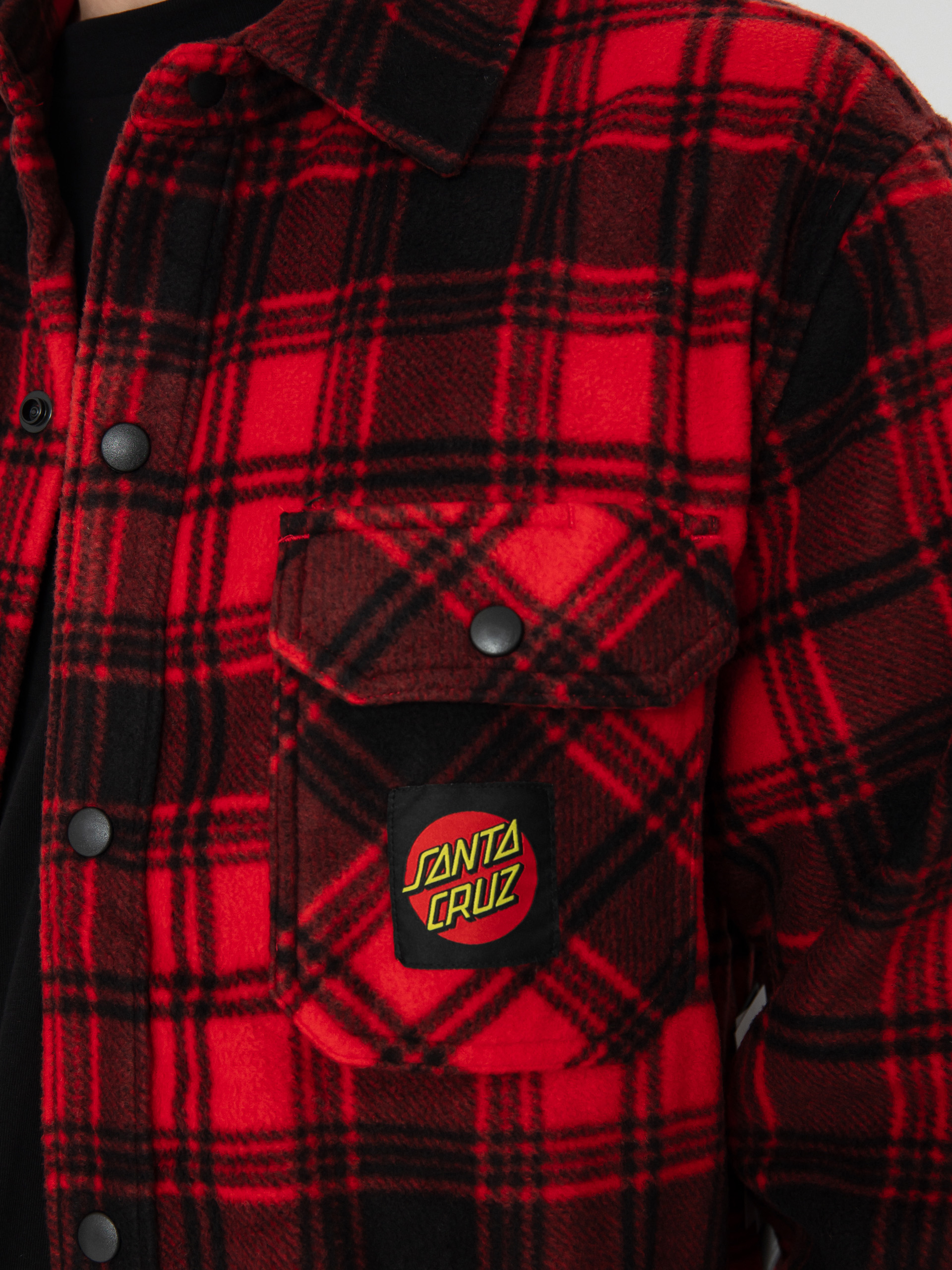 Mens Etnies Sc Flame HD Active sweatshirt (red)