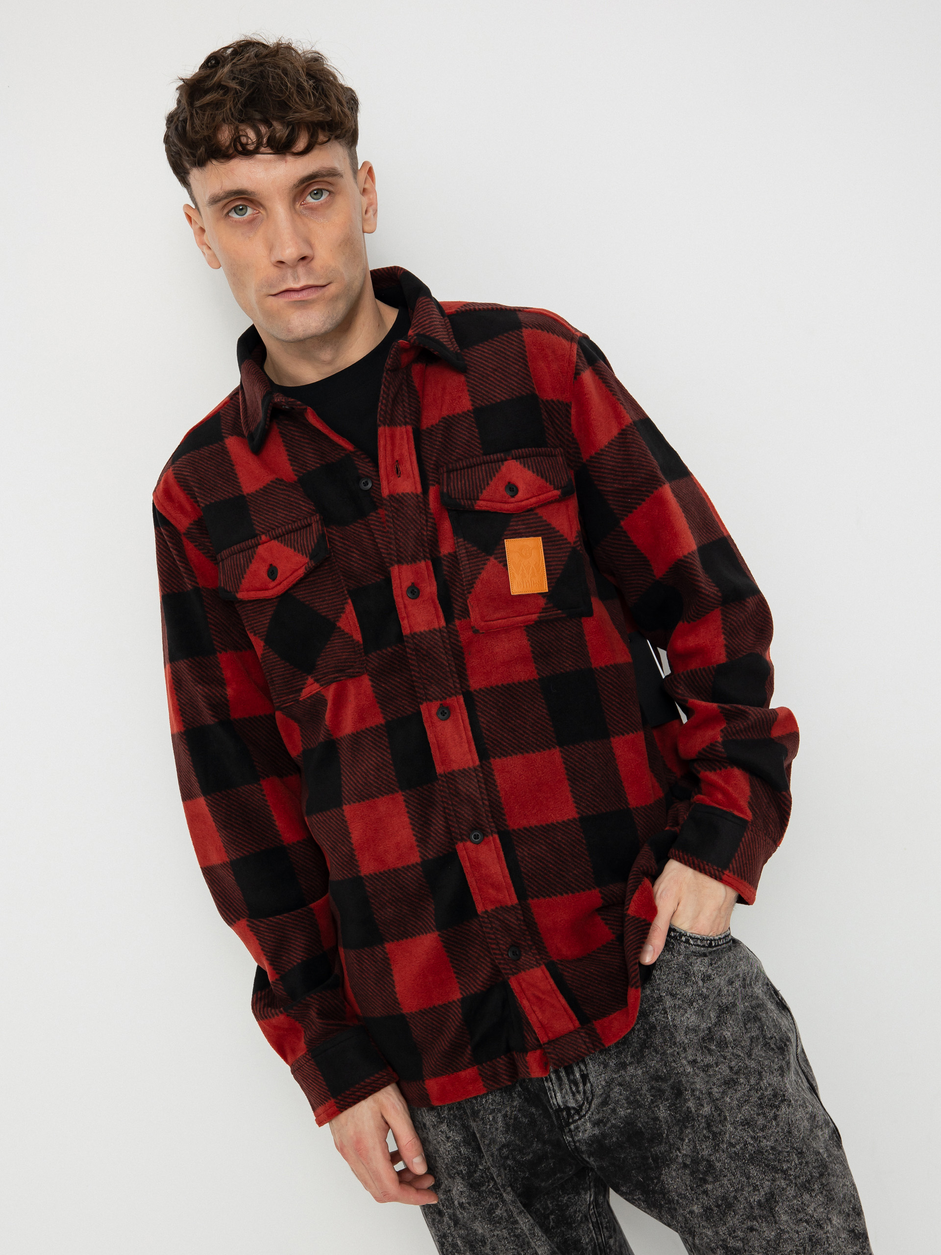 Etnies Woodsman HD Aktives Sweatshirt (brick)