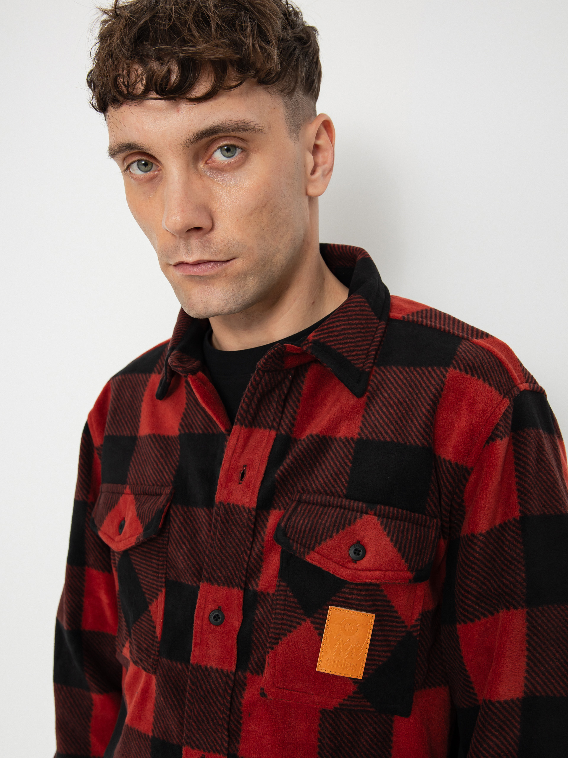 Mens Etnies Woodsman HD Active sweatshirt (brick)