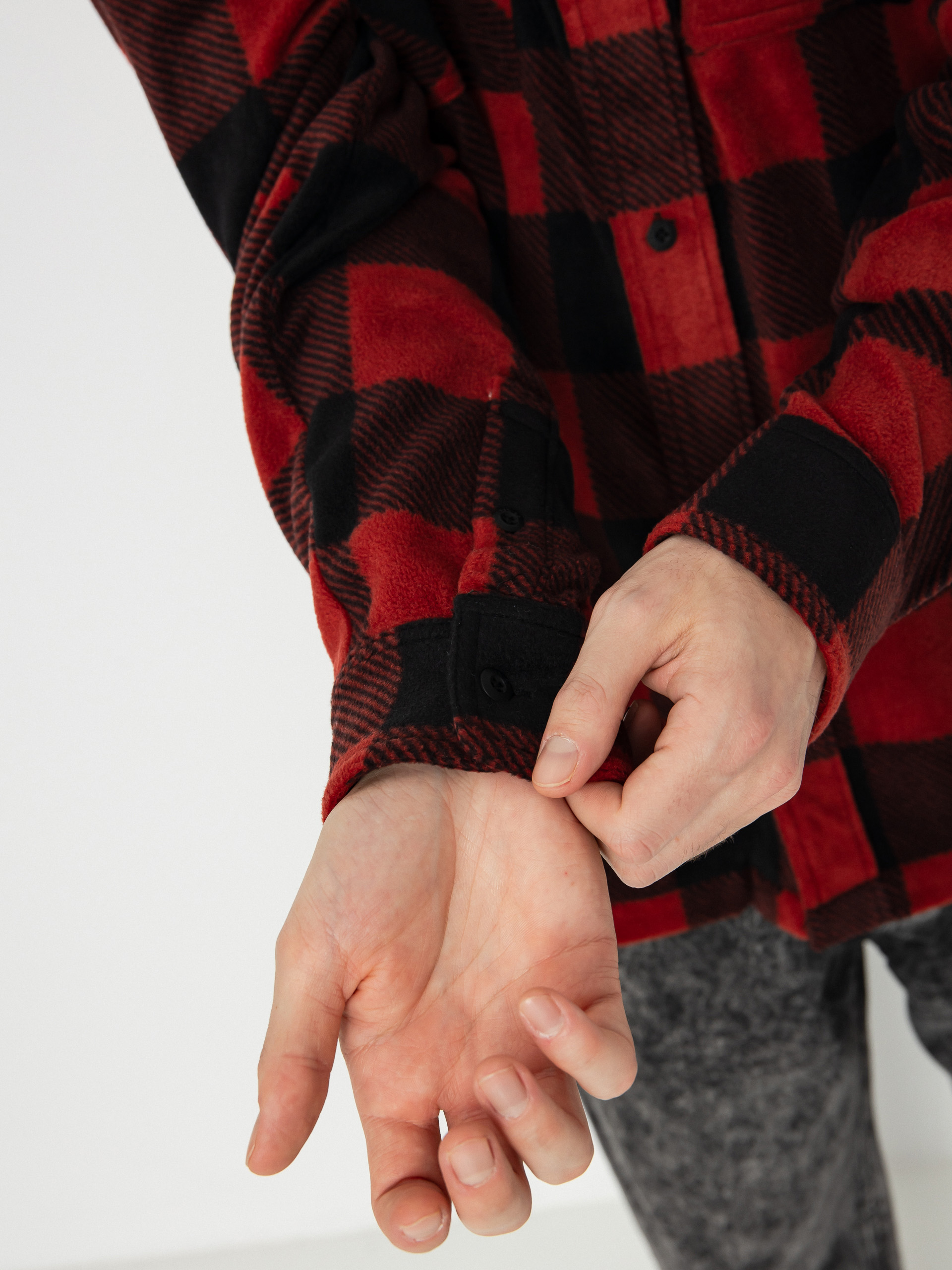 Mens Etnies Woodsman HD Active sweatshirt (brick)