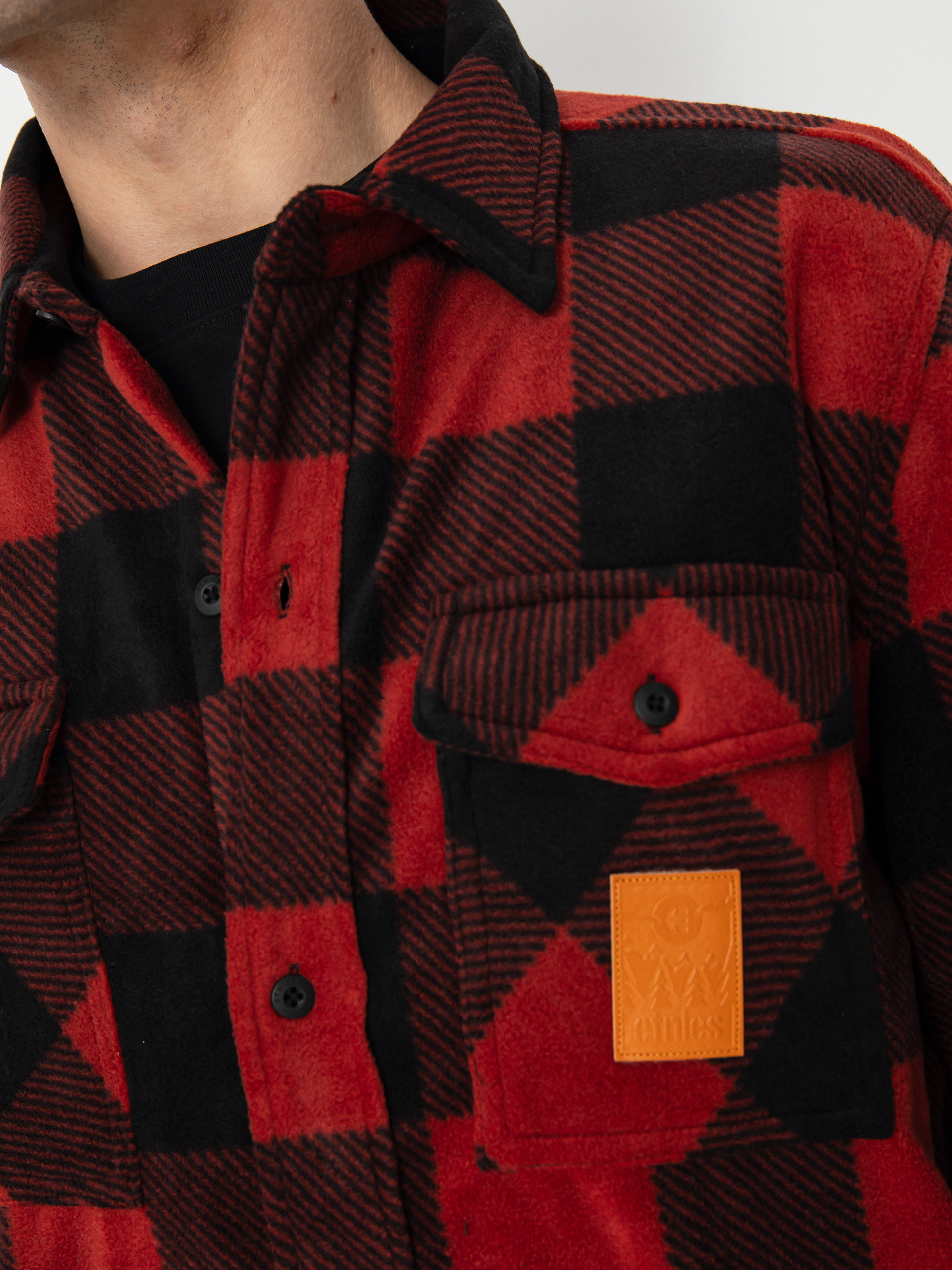 Mens Etnies Woodsman HD Active sweatshirt (brick)