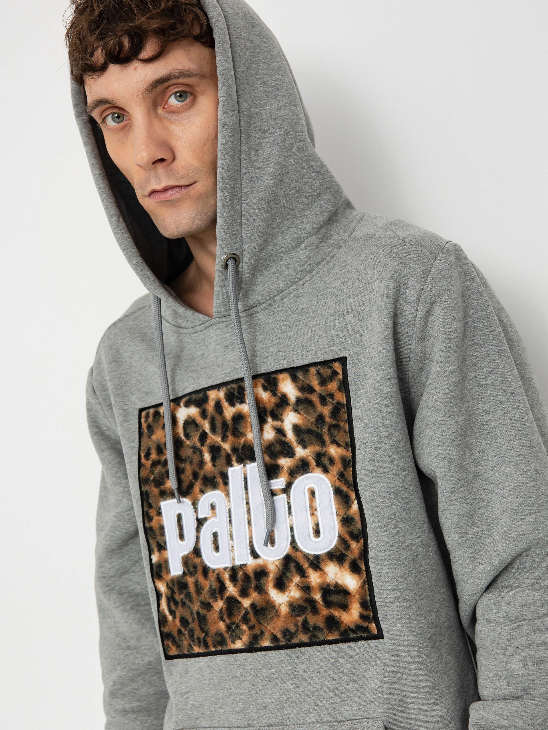 Mens Palto Cheetah HD Active sweatshirt (grey)