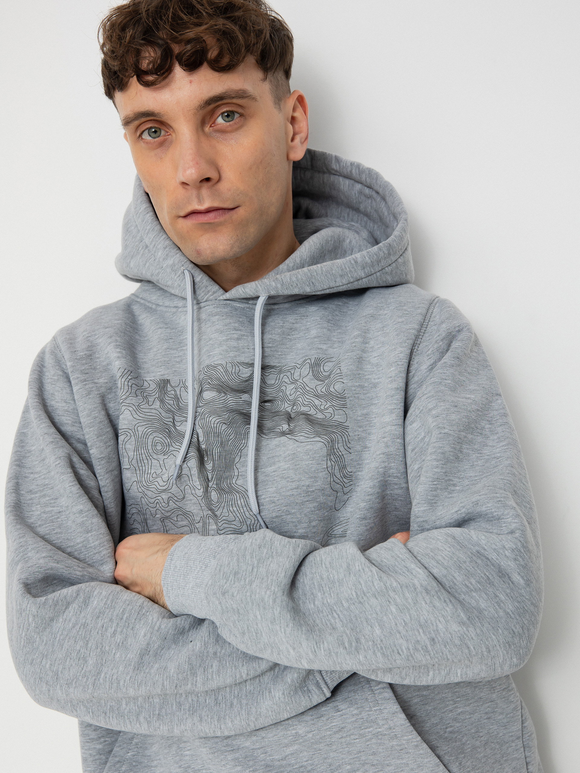 Palto Topography HD Hoodie (grey)