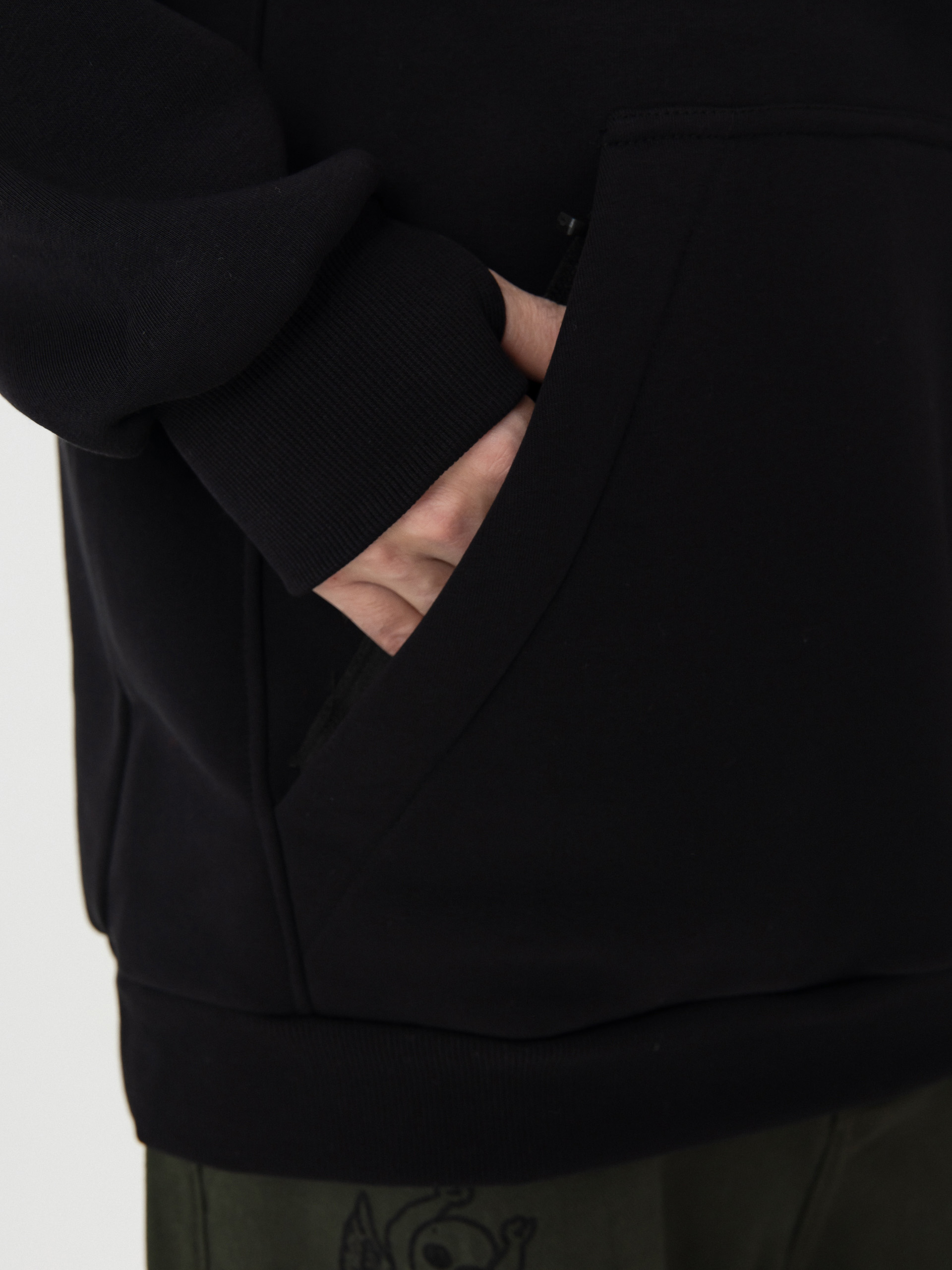 Mens Palto Cheetah HD Active sweatshirt (black)