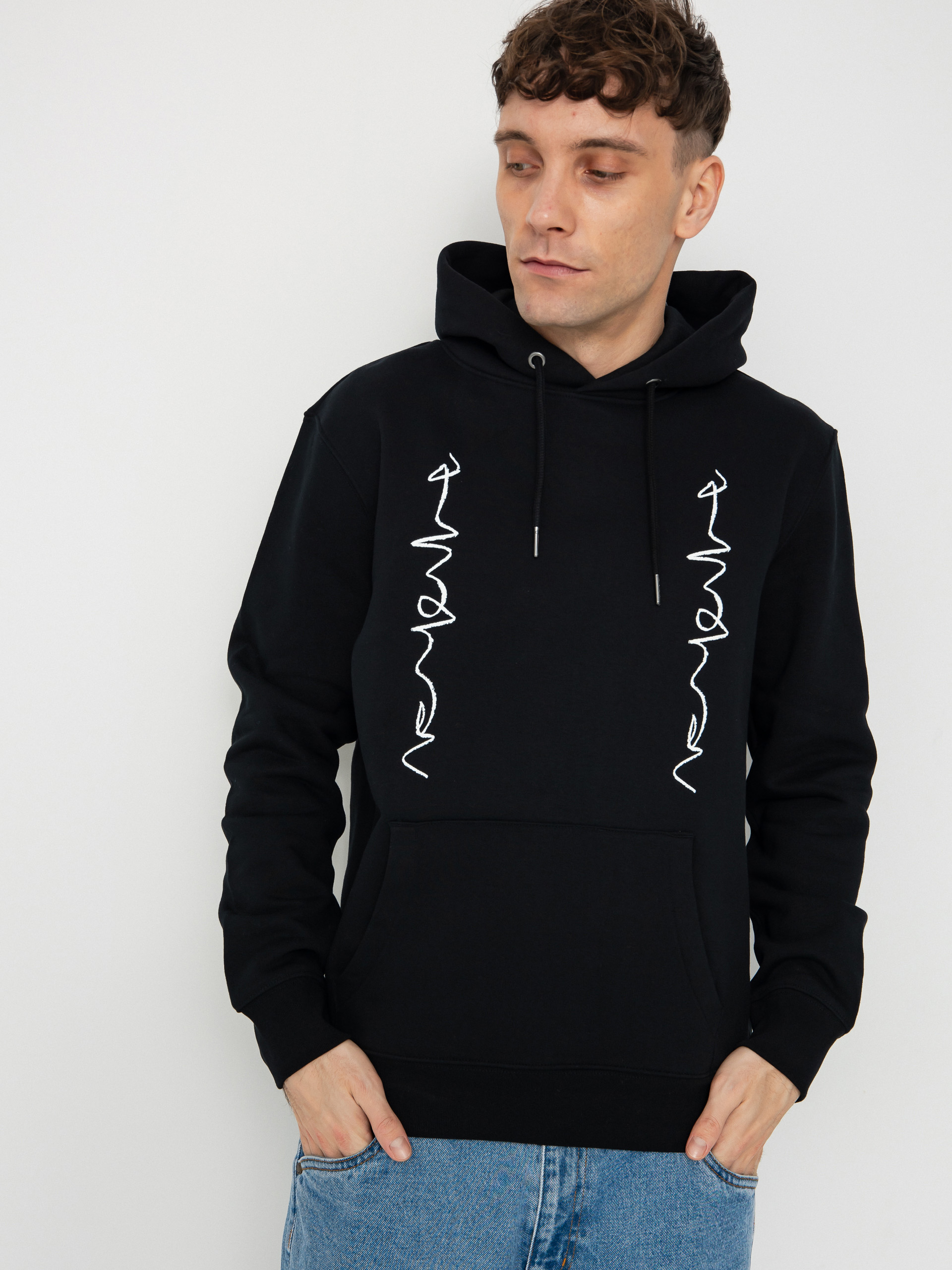 Poetic Collective Crayon Chain HD Hoodie (black)