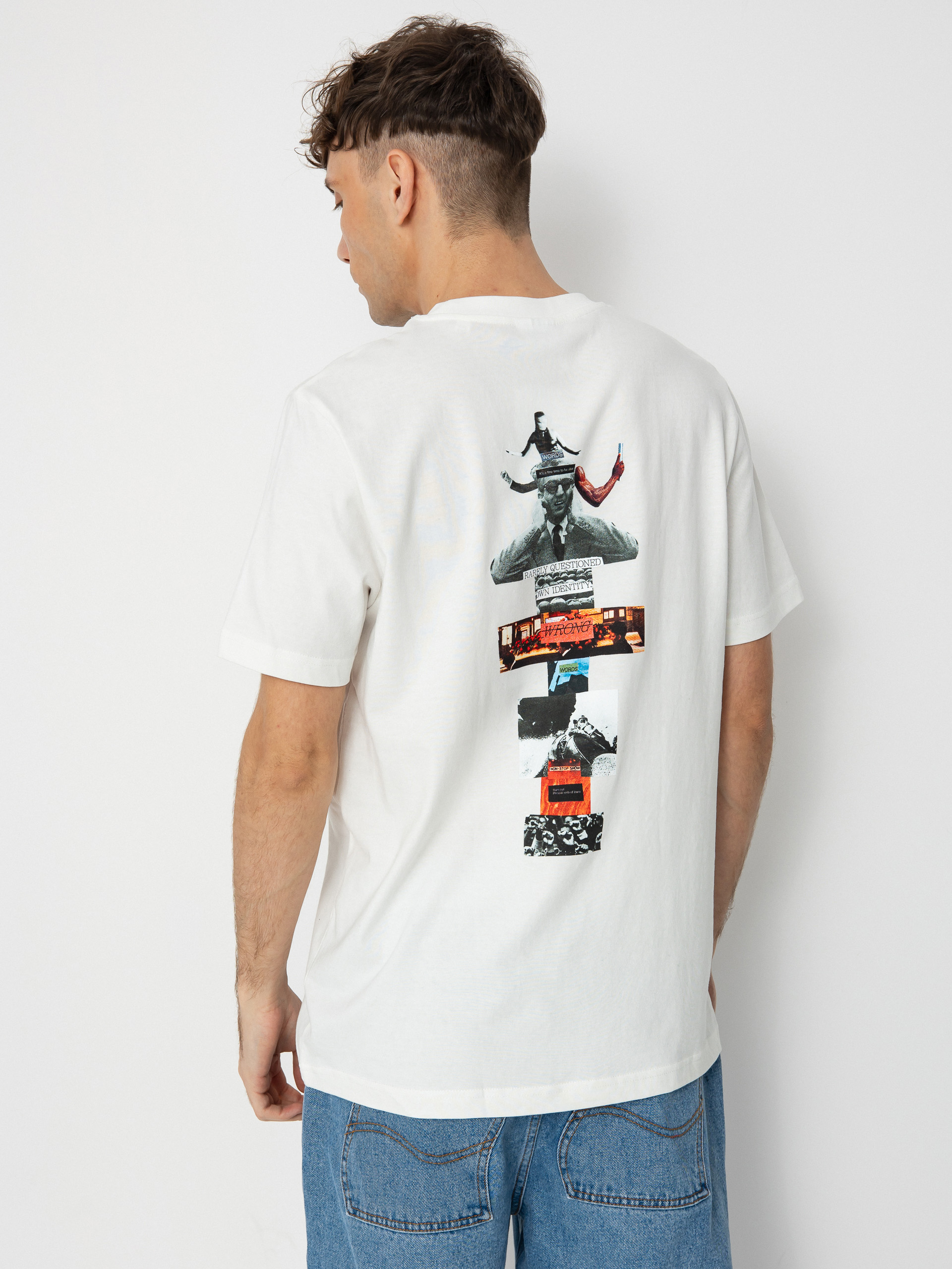 Poetic Collective T-Shirt Wrong (off white)