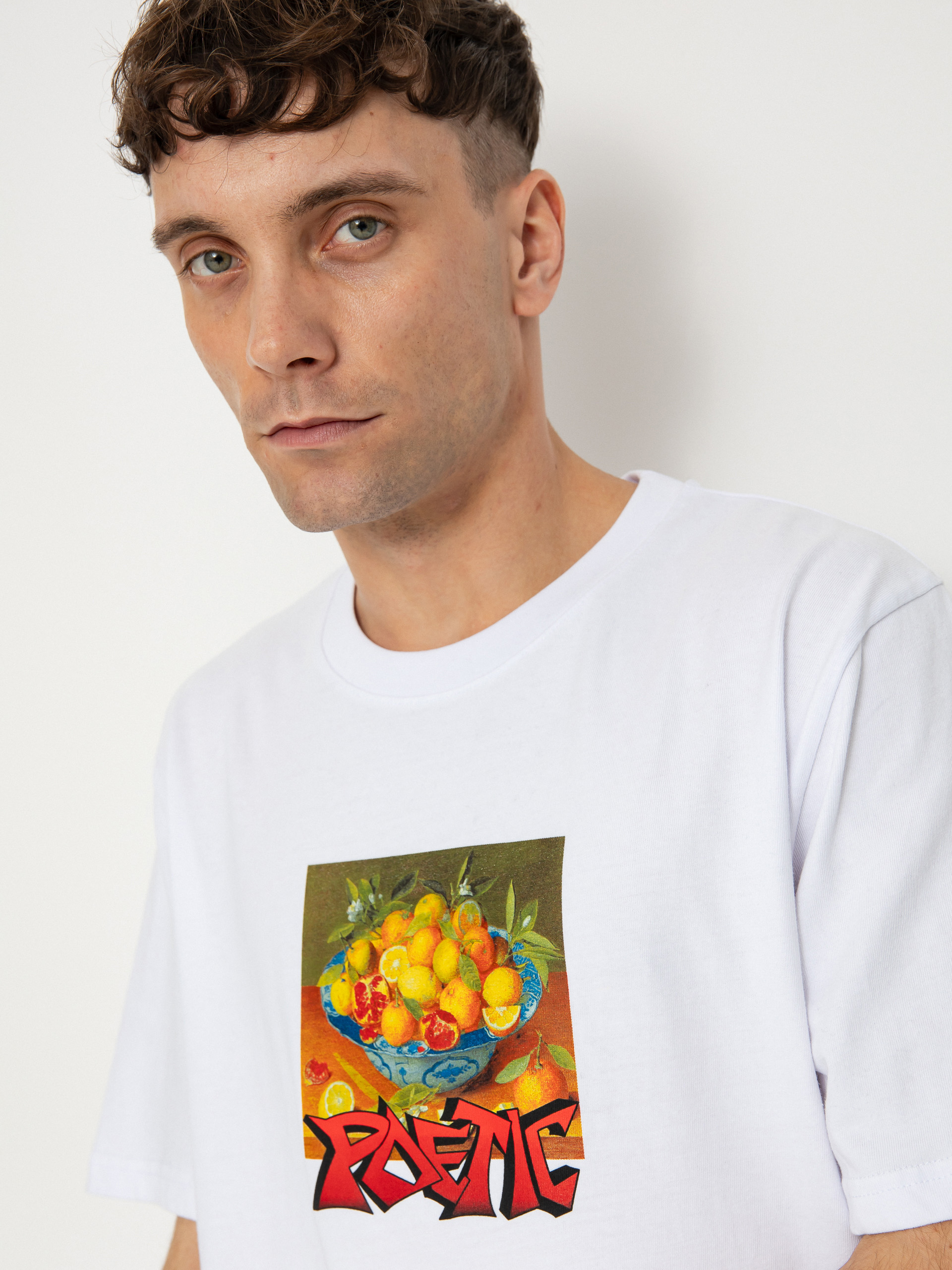 Poetic Collective Graff Fruit T-Shirt (white)