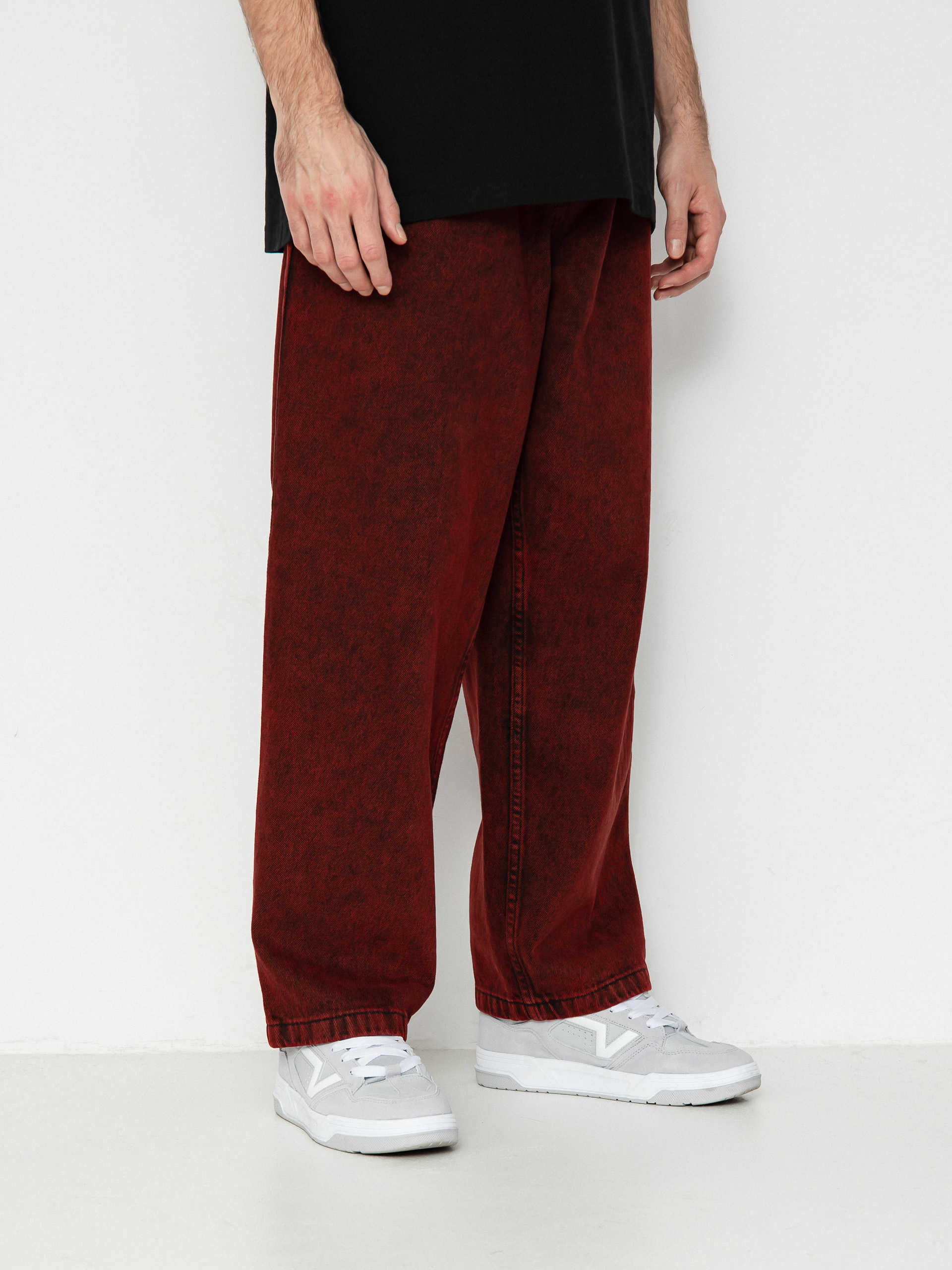 Polar Skate Big Boy Jeans Hose (red black)