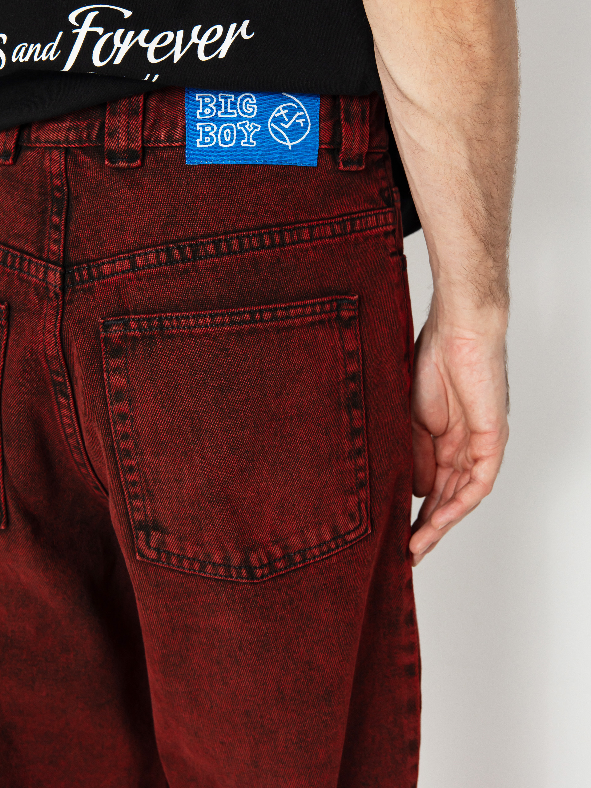 Polar Skate Big Boy Jeans Pants (red black)