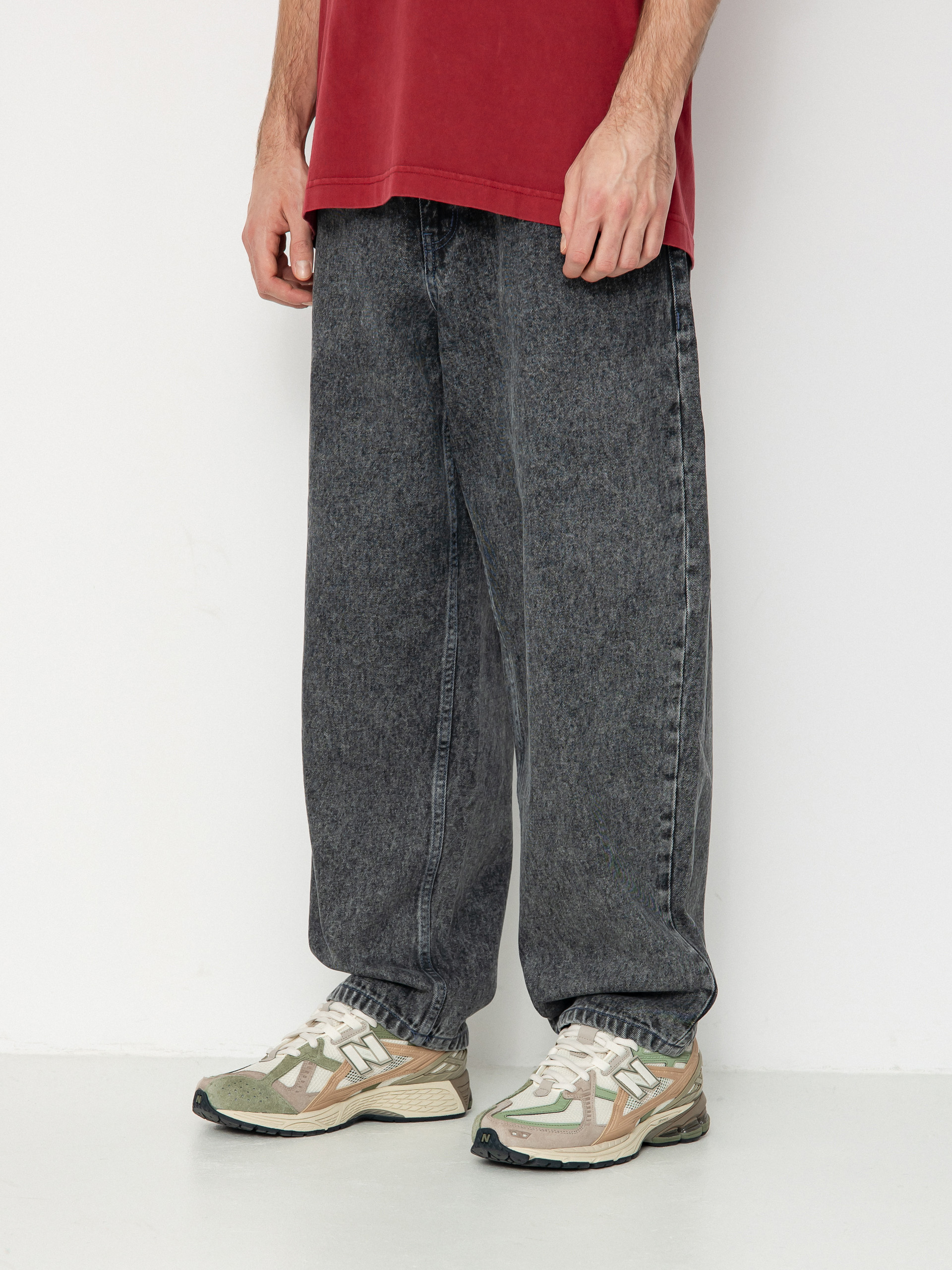 Dime Pants Classic Baggy Denim - black (faded black)