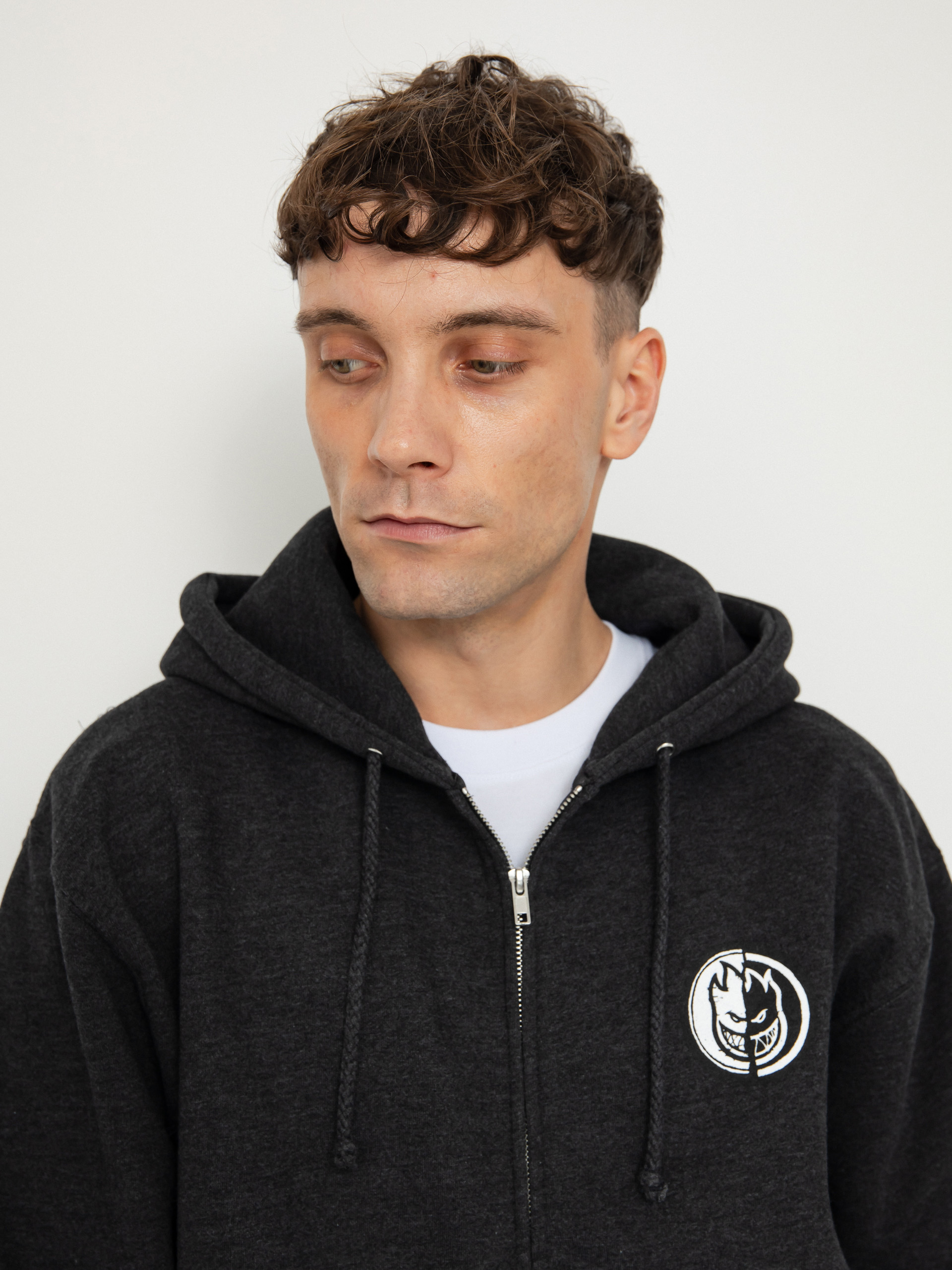 Spitfire Yin Yang ZHD Hoodie (charcoal/black)