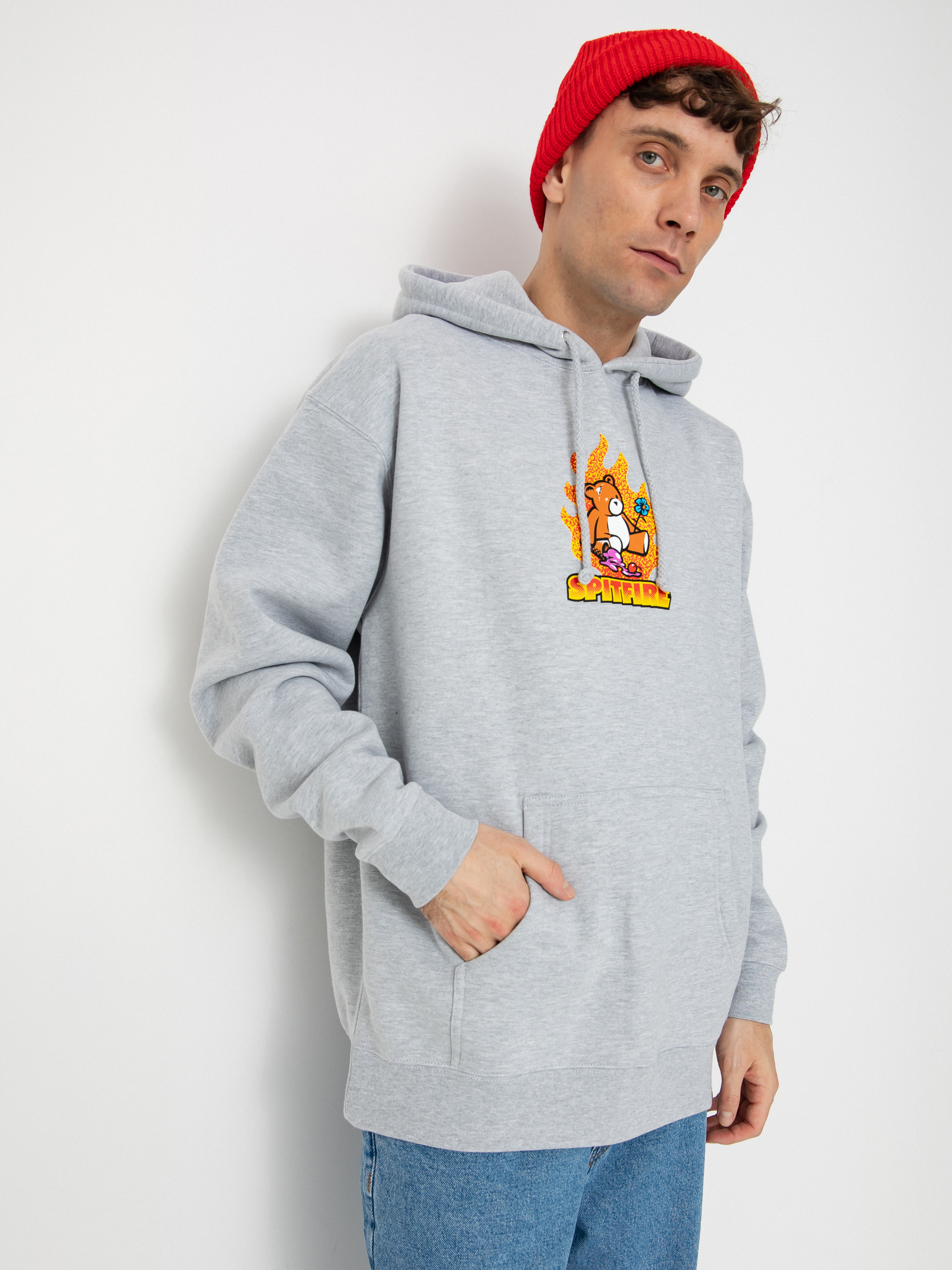 Spitfire Lil Beatdowns HD Hoodie (heather grey)