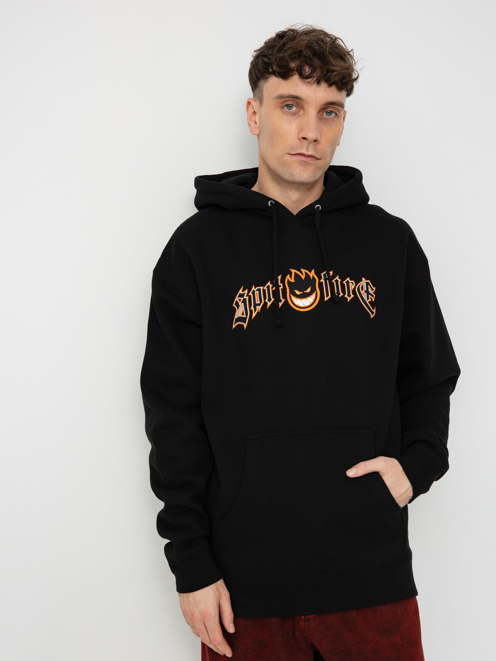 Spitfire Hoodie Immortal Fire HD (black)