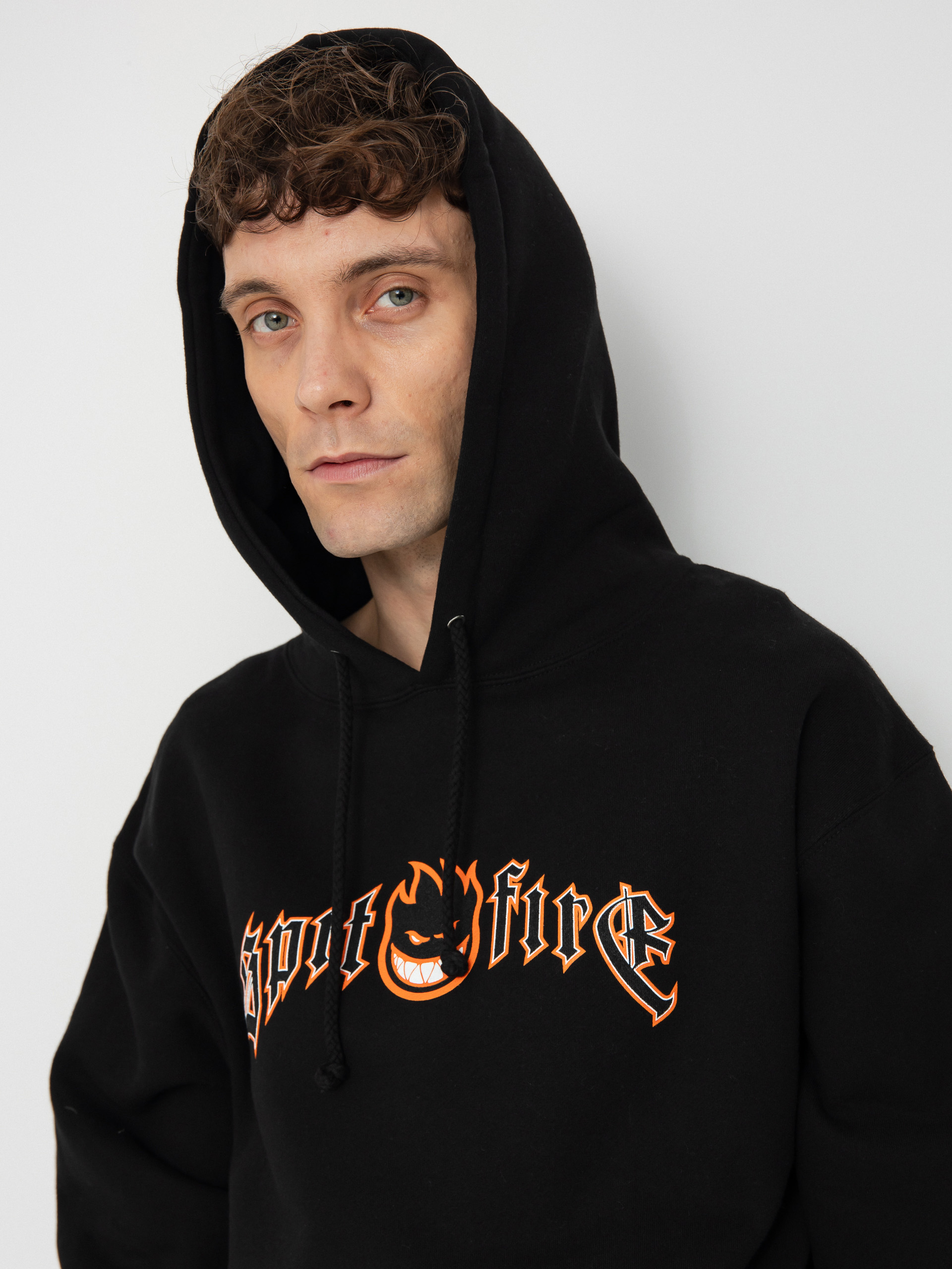 Spitfire Hoodie Immortal Fire HD (black)