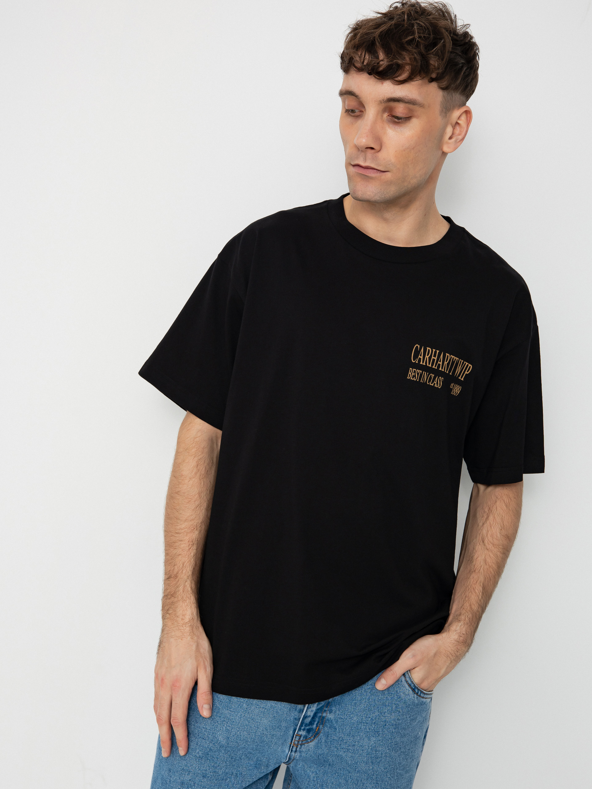 トップス carhartt wip Best Carhartt WIP Best In Class T-Shirt - black (black)