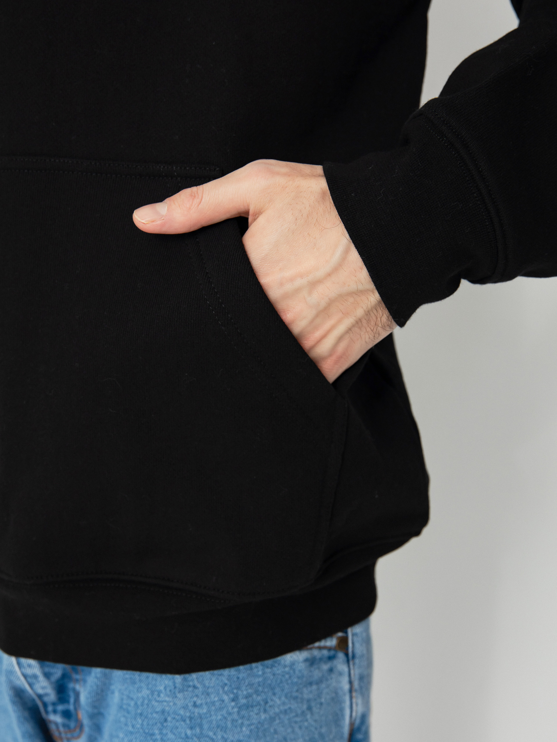 Dime Classic Small Logo HD Hoodie (black)