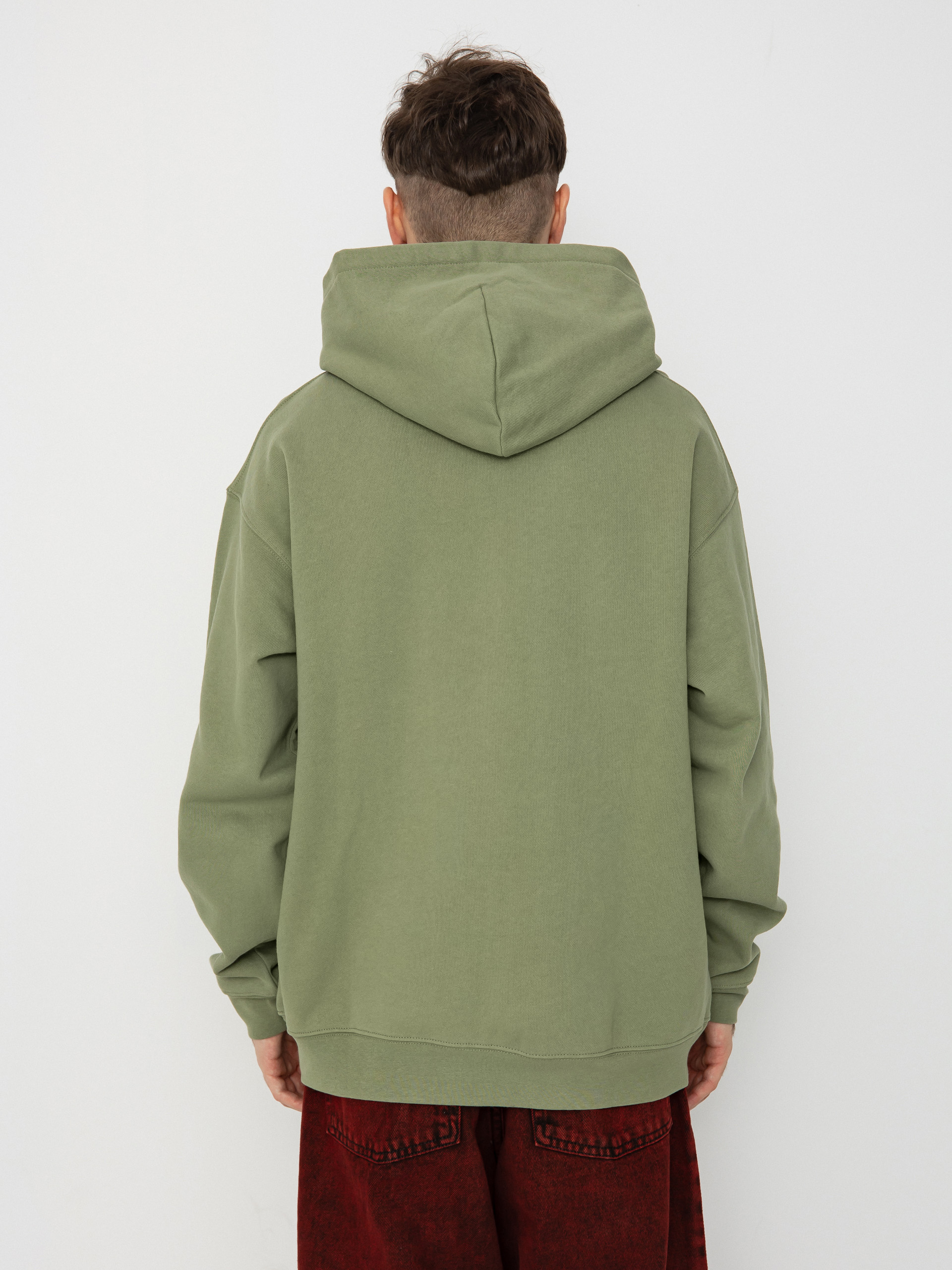 Dime Classic Small Logo HD Hoodie (warm khaki)