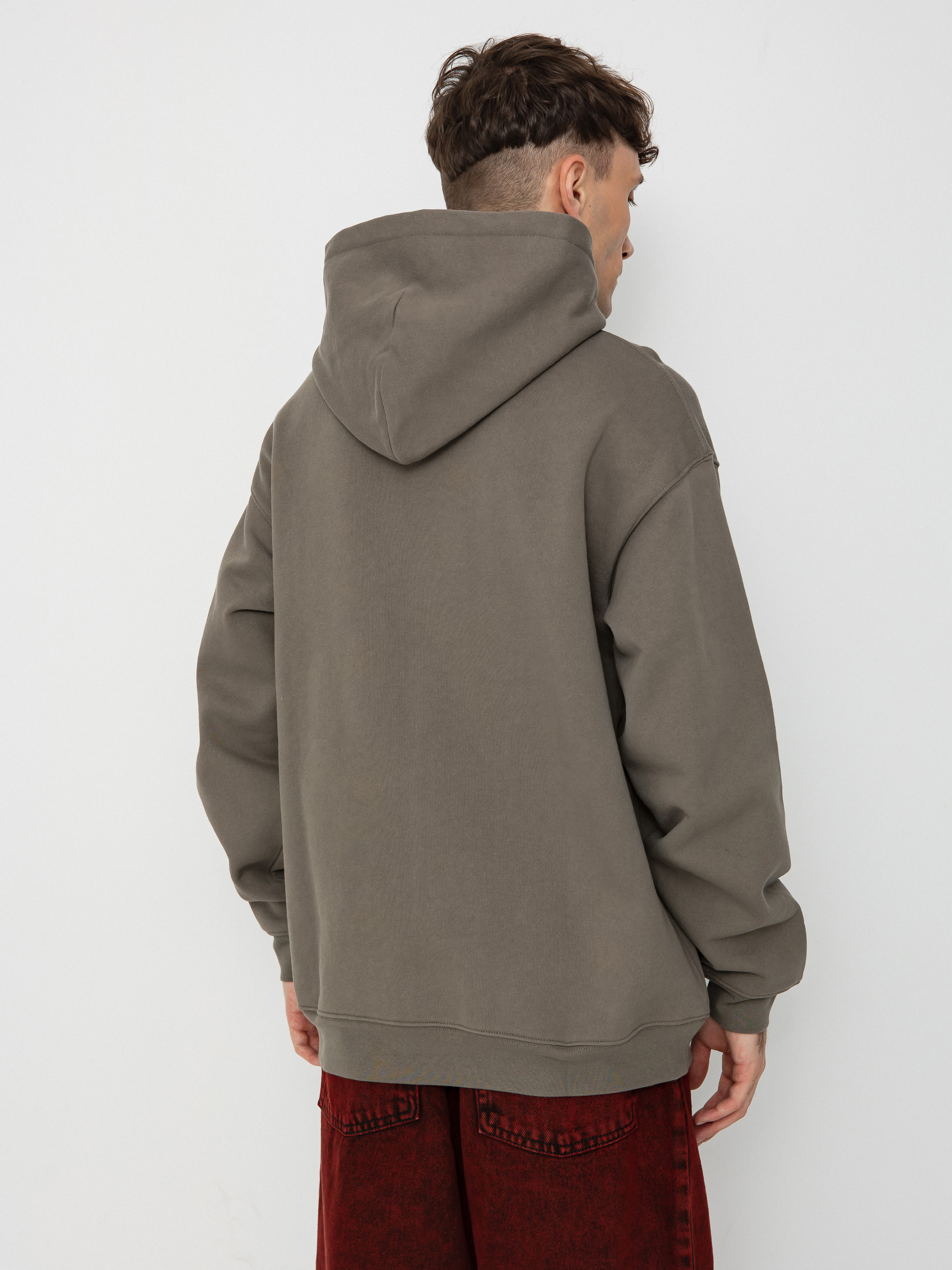 Dime Classic Small Logo HD Hoodie (deep sepia)