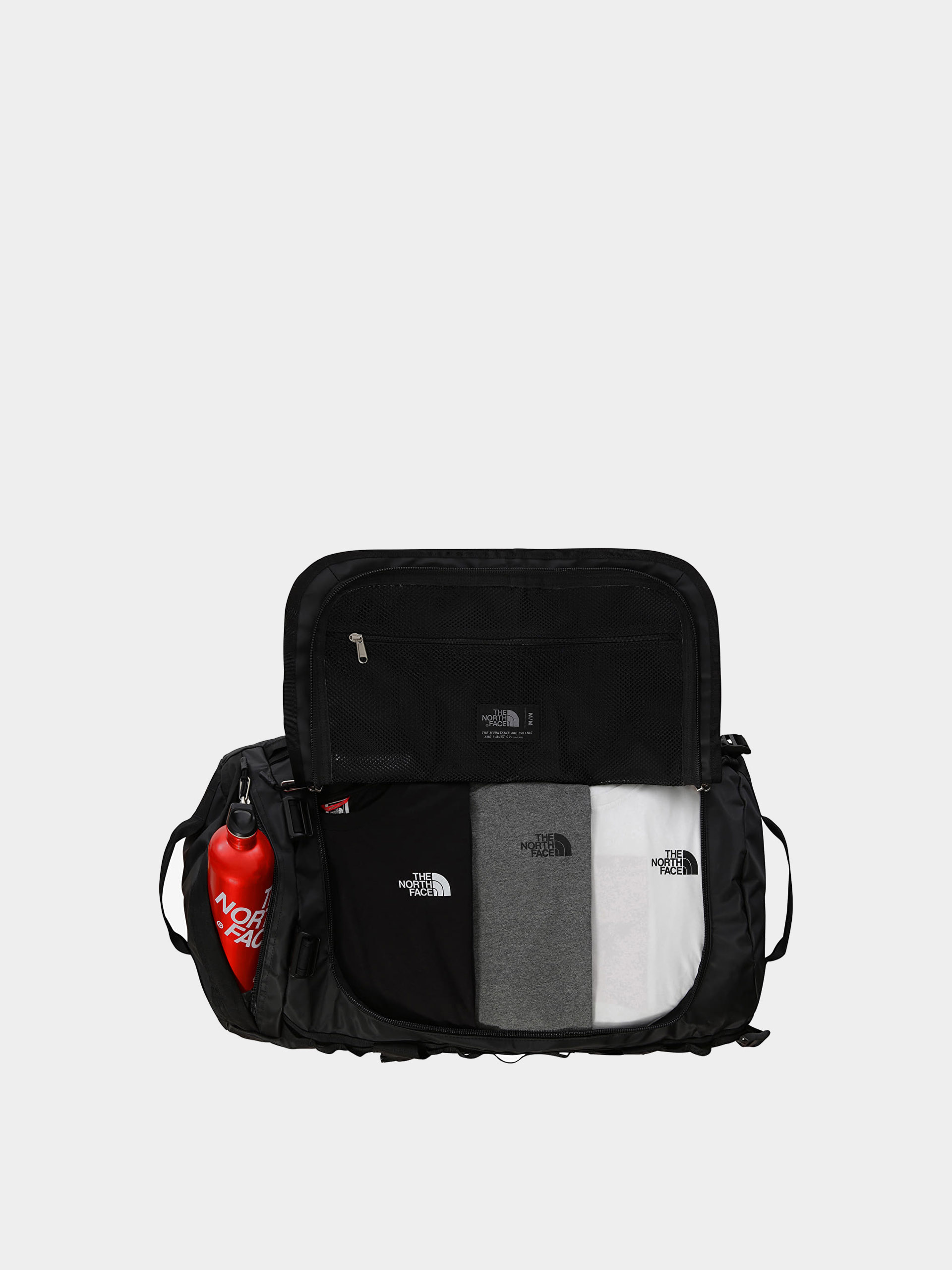 The North Face Bag Base Camp Duffel M - black (tnf black tnf white