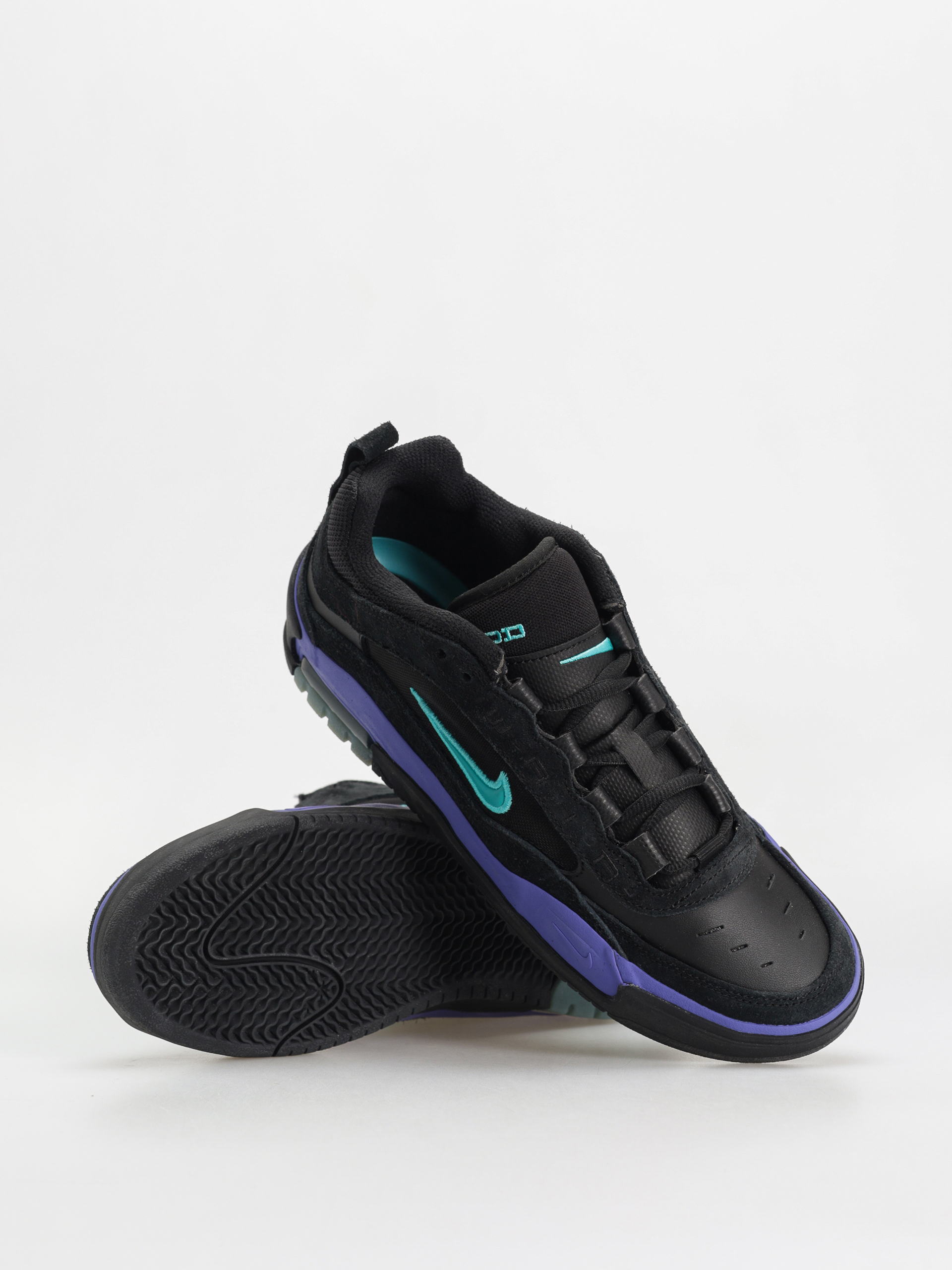 Nike SB Air Max Ishod Schuhe (black/dusty cactus black persian violet)
