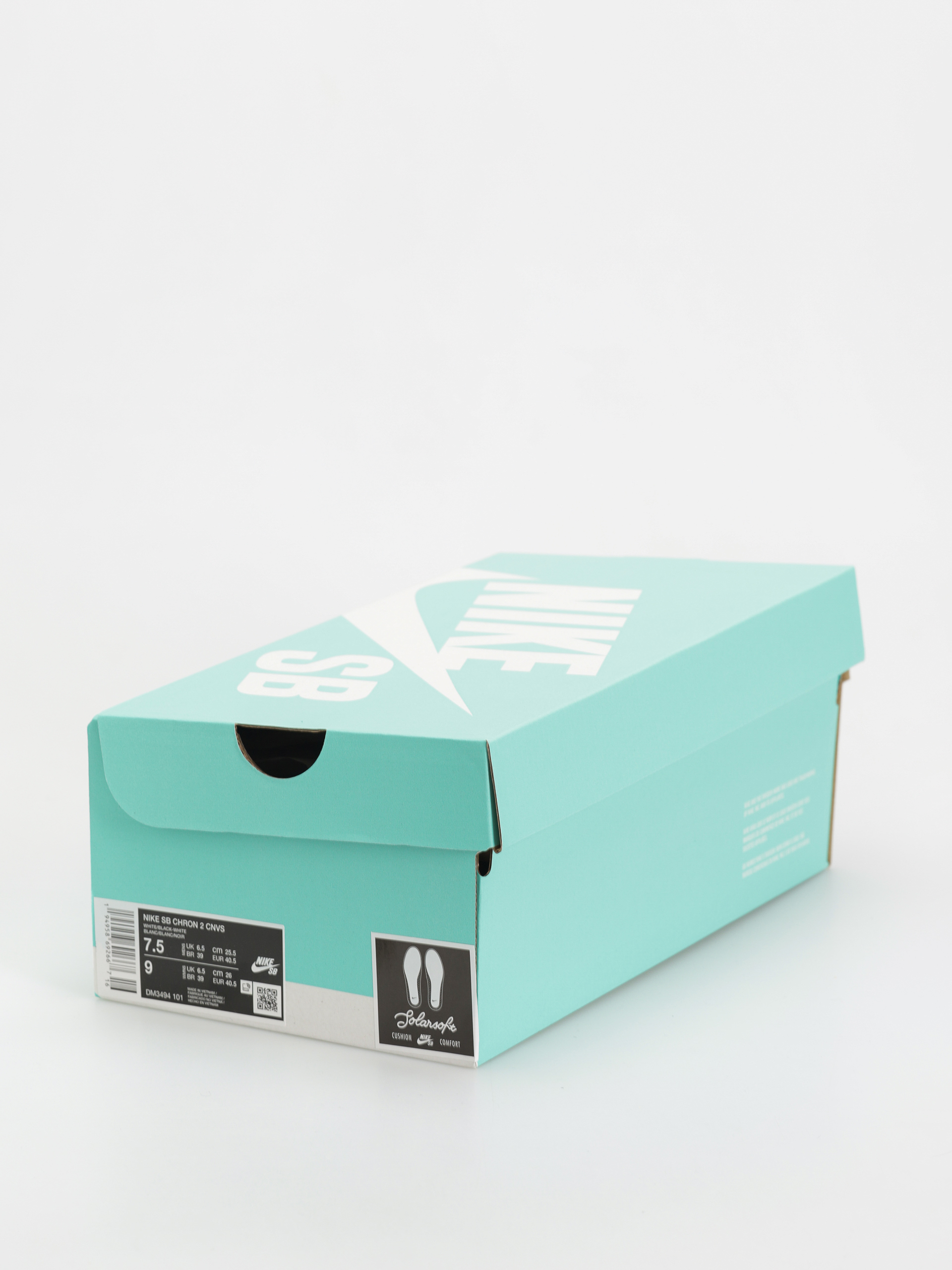 Nike SB Chron 2 Canvas Schuhe (white/black white gum light brown)