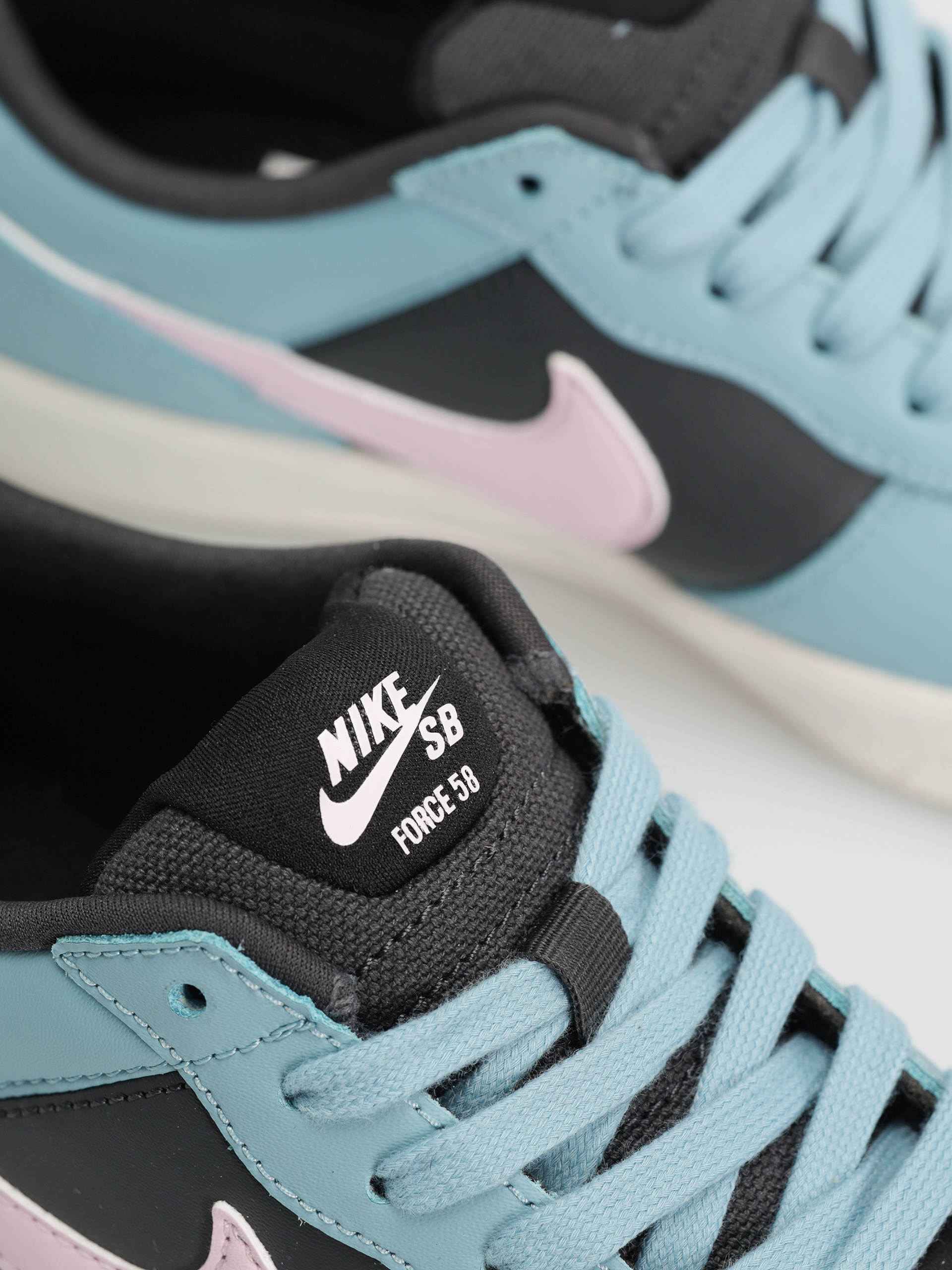 Nike SB Force 58 Premium Schuhe (denim turq/pink foam  dk smoke grey)