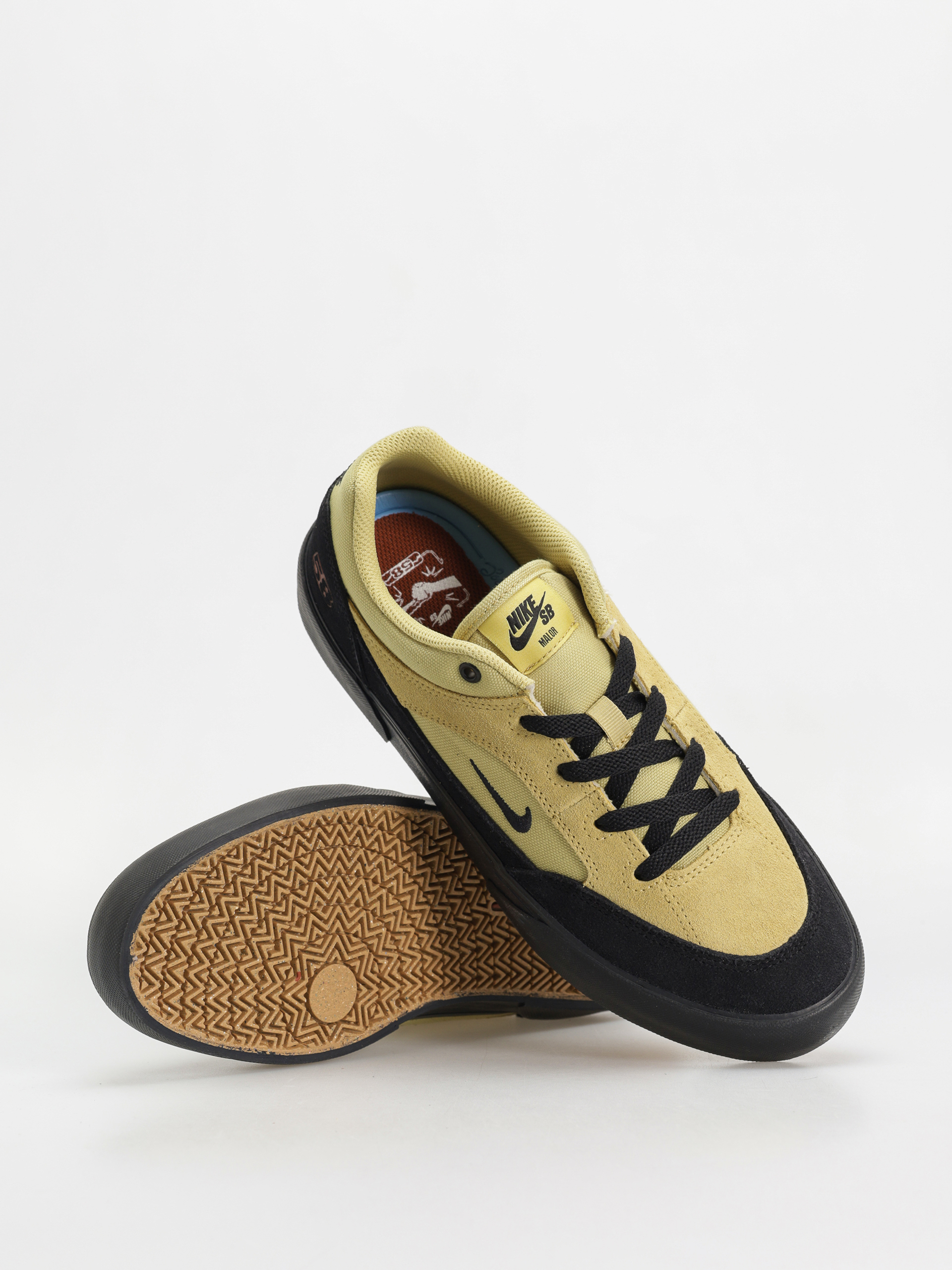 Nike SB Malor TE Shoes - black (buff gold/black black cinnamon)