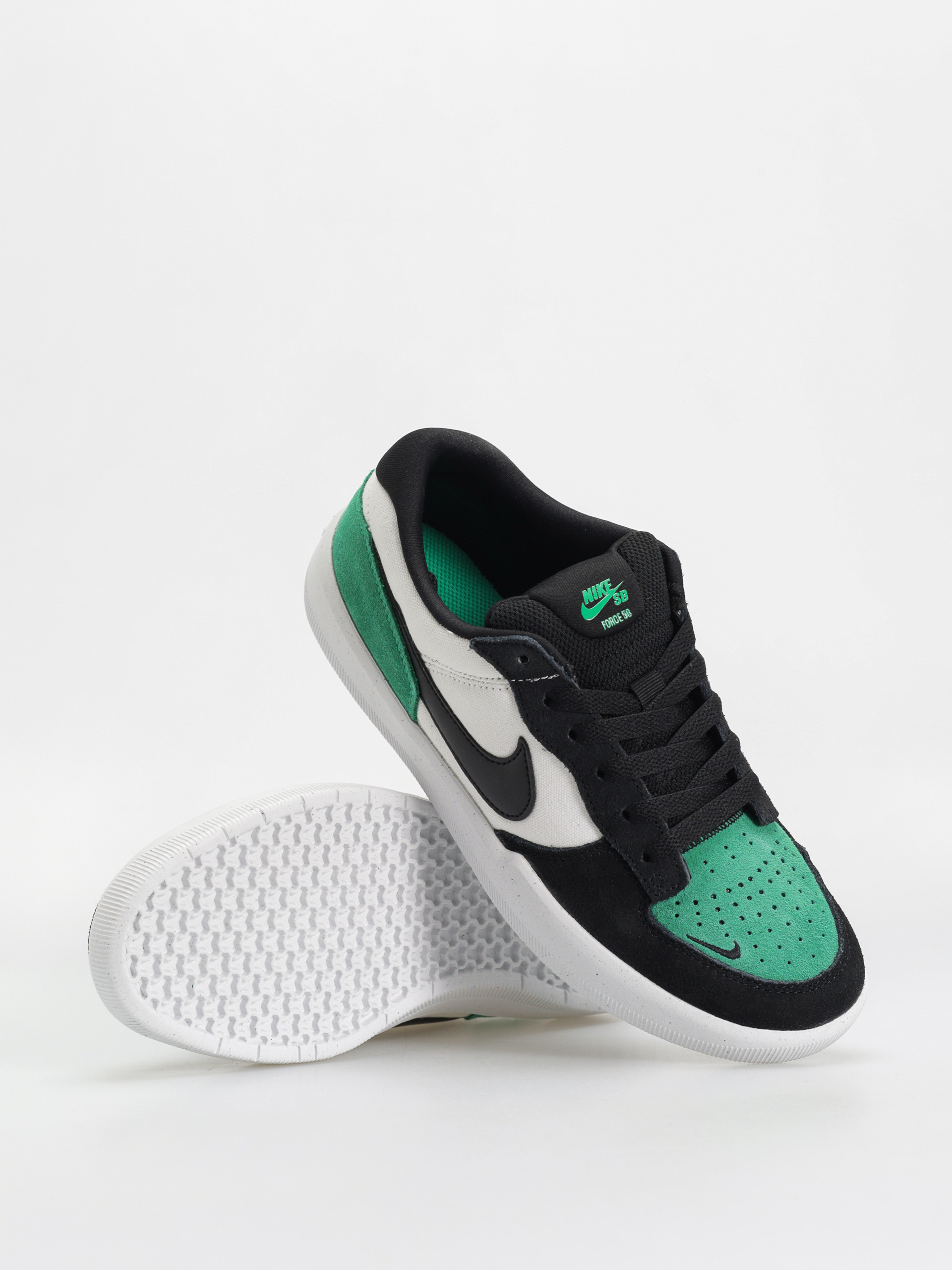 Nike SB Force 58 Schuhe (white/black stadium green white)