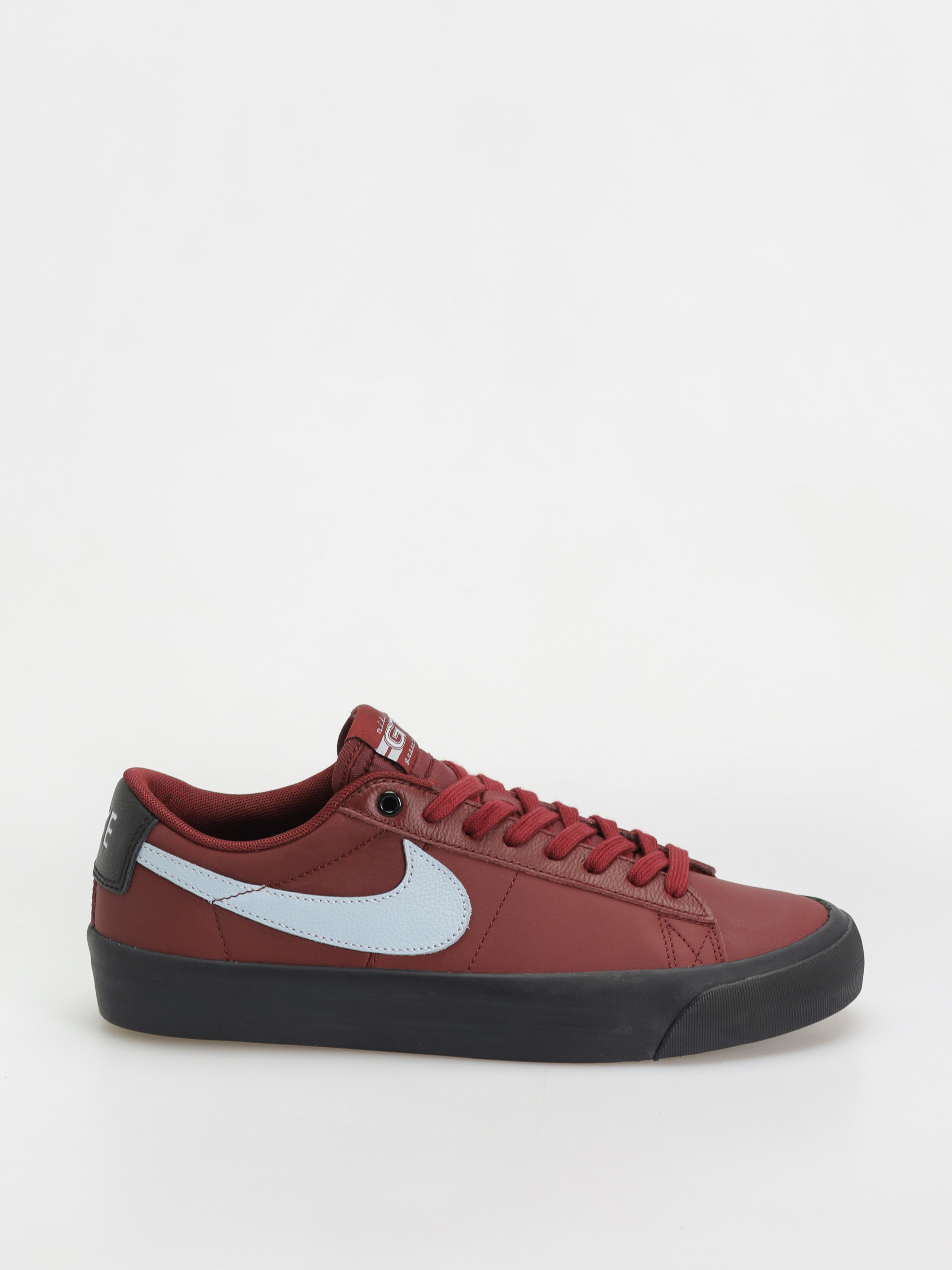 Nike SB Blazer Low Pro GT Shoes - burgundy (dark team red/lt