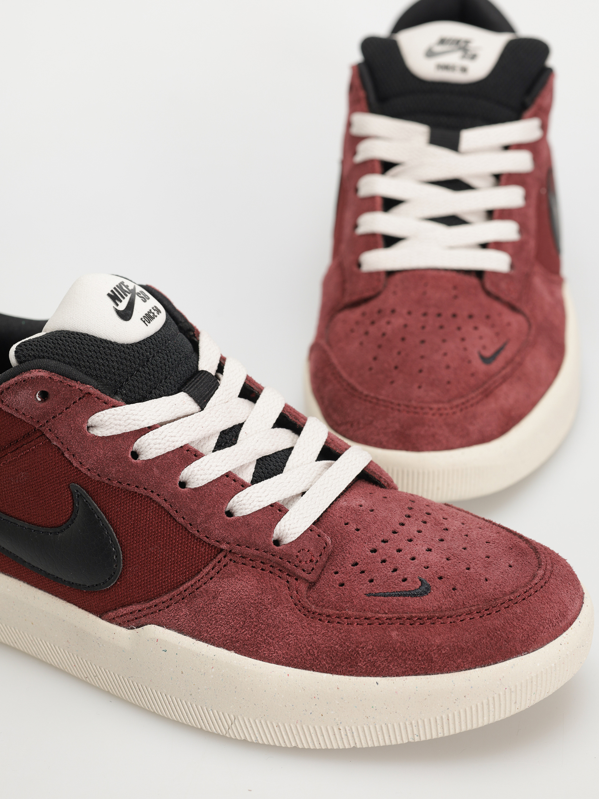 Nike SB Force 58 Schuhe (dark team red/black black lt orewood brn)
