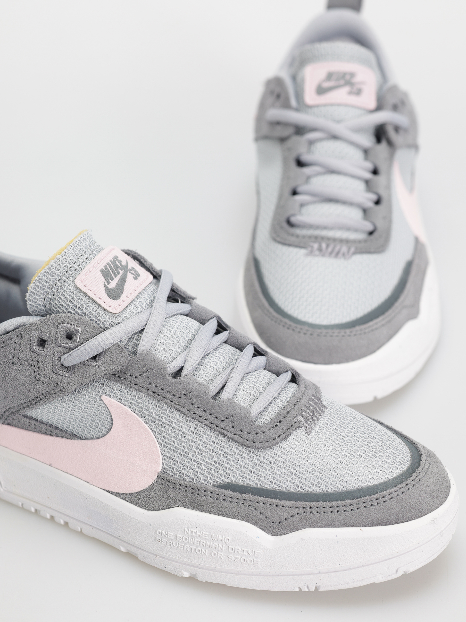 Nike SB Day One JR Shoes (cool grey/pink foam  wolf grey)