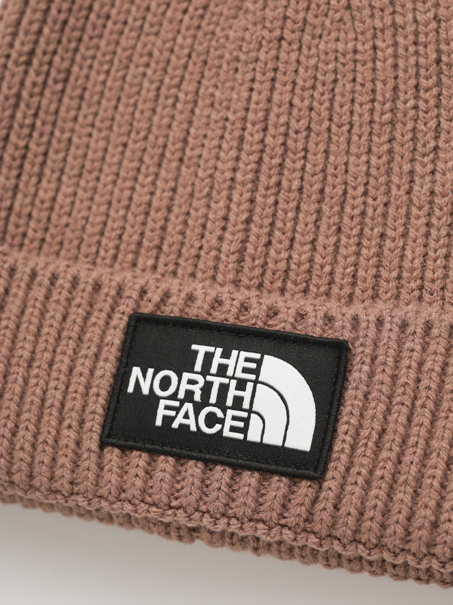 The North Face Tnf Logo Box Beanie (latte)