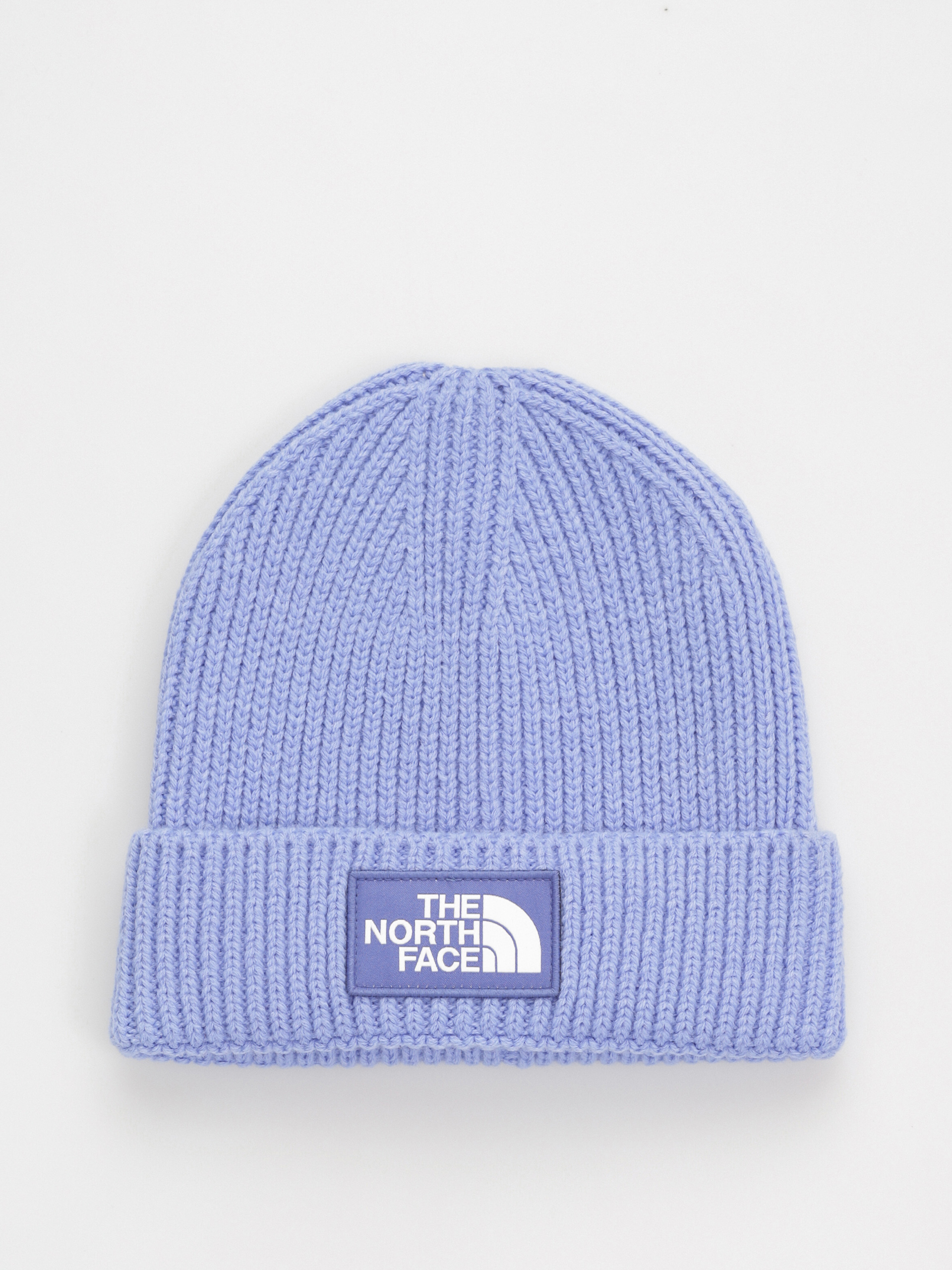 The North Face Tnf Logo Box Beanie (virtual blue/indigo plum)