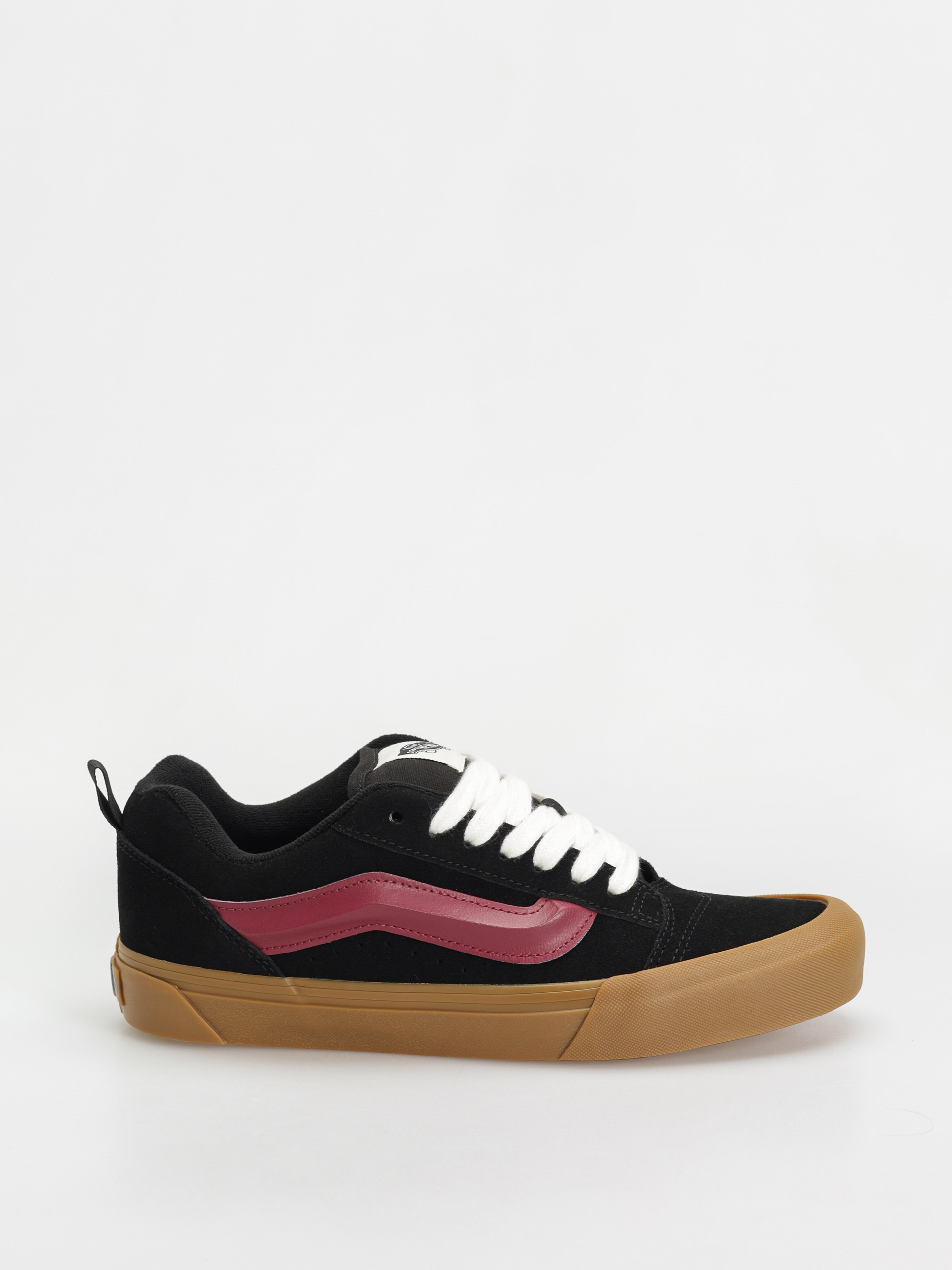 Vans Knu Skool Schuhe (vintage suede black/multi)