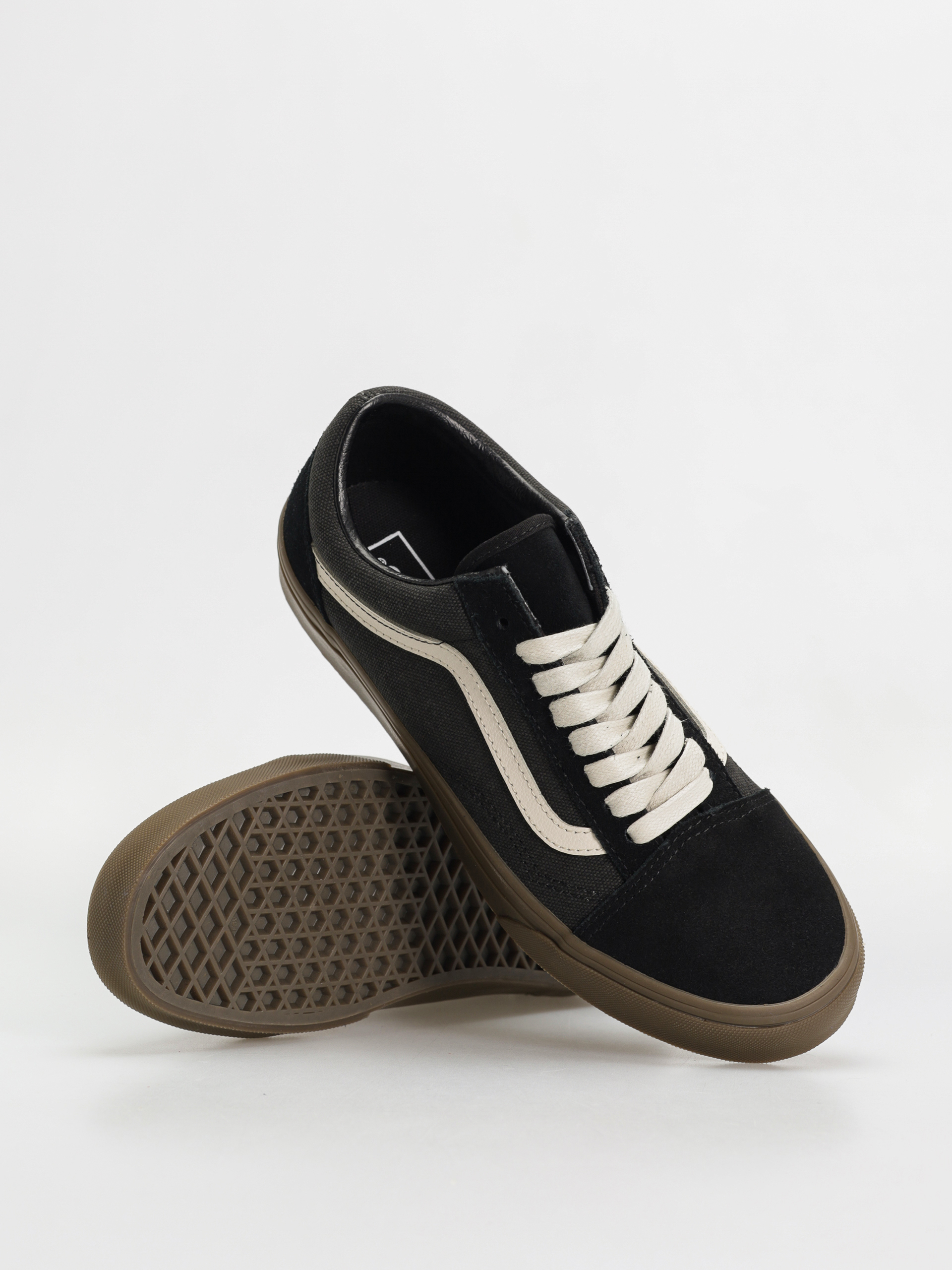 Vans Old Skool Shoes (heavy canvas black)