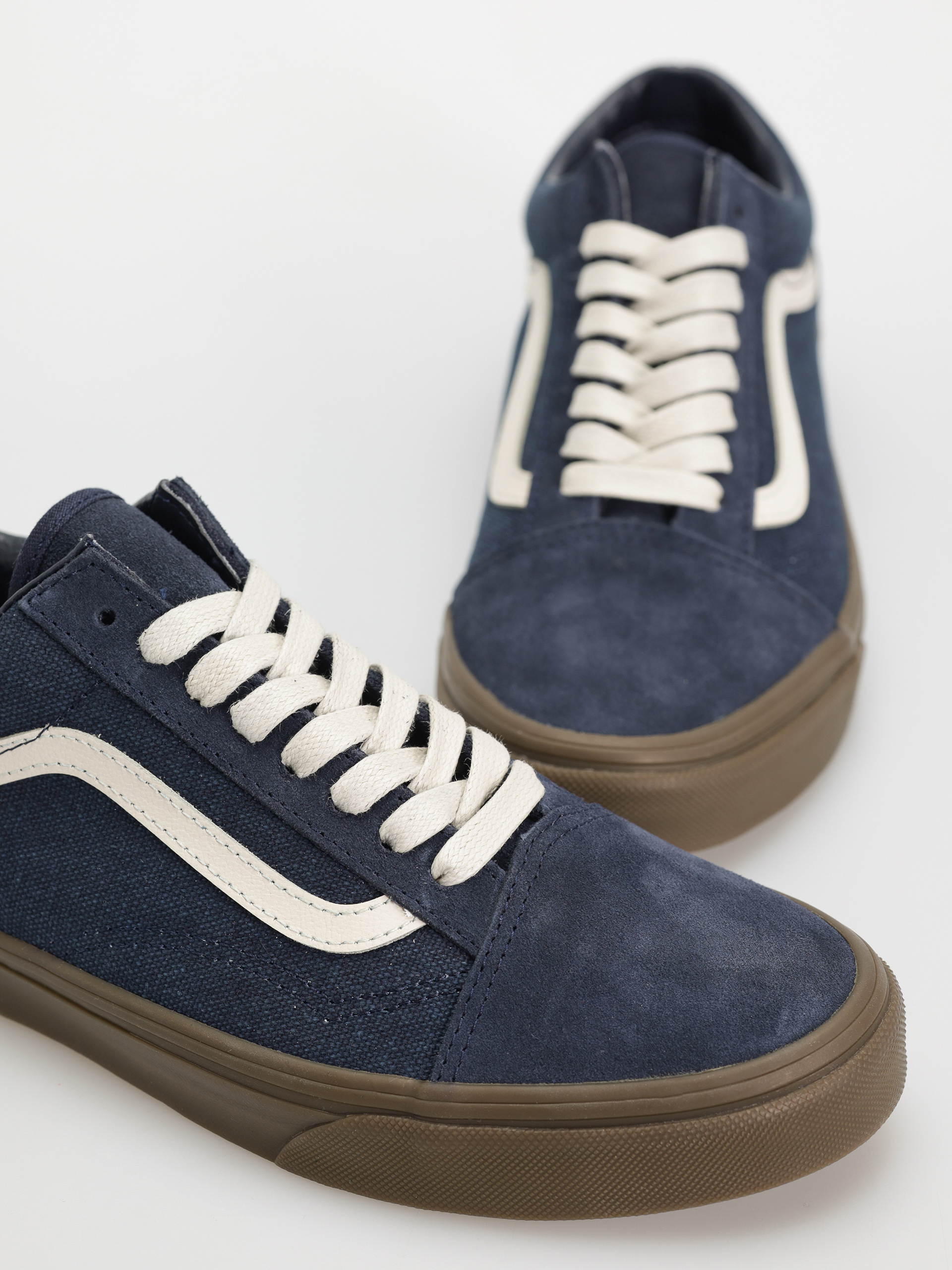 Vans Old Skool Shoes (heavy canvas navy)